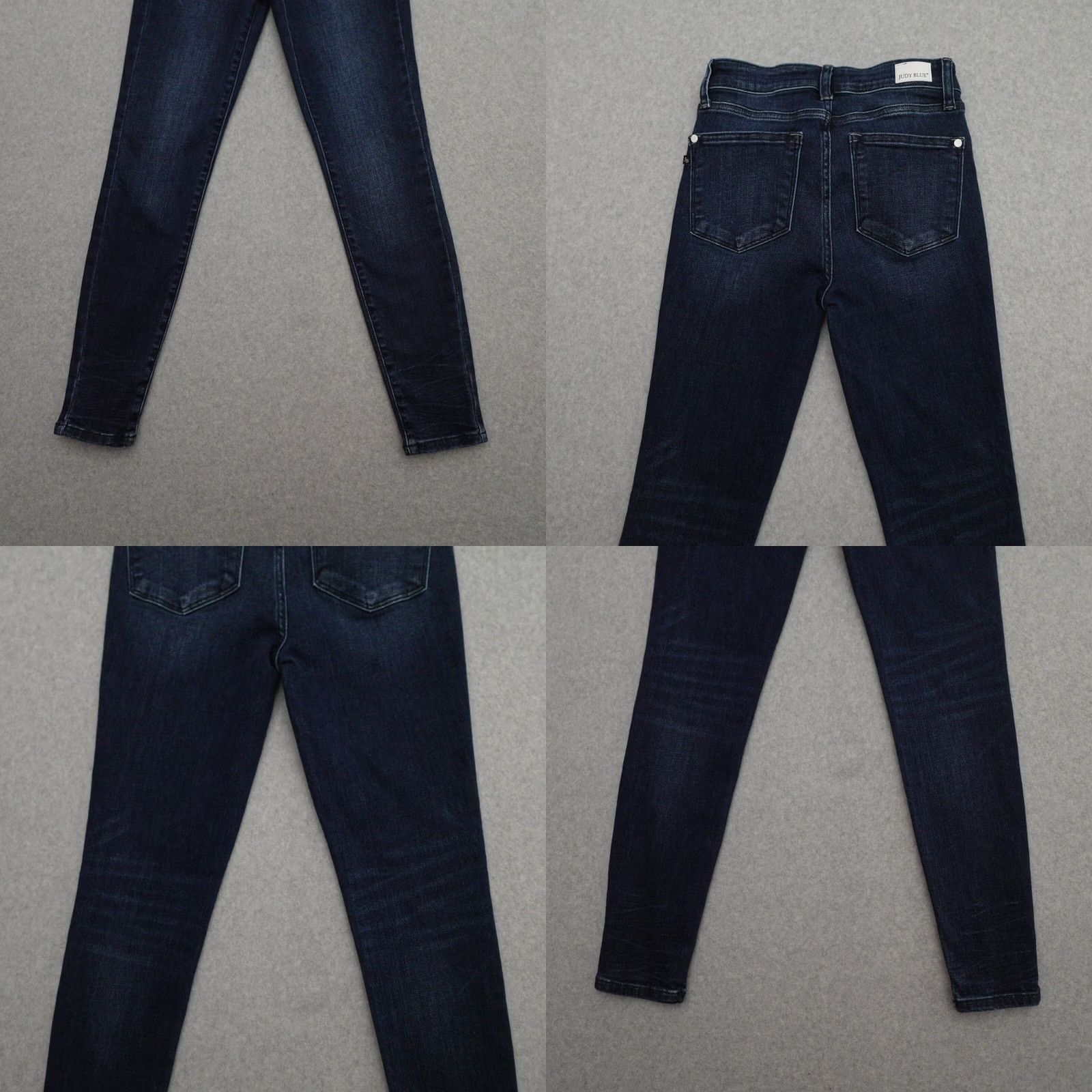 Denime Judy Blue Jeans Womens Blue Denim Skinny Fit Stretch 3/26x27 Size 26" / US 2 / IT 38 - 9 Thumbnail