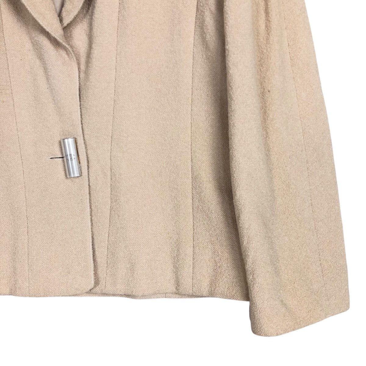 Chanel Vintage Chanel S/S1999 Single Breasted Laine Wool Coat Size S / US 4 / IT 40 - 9 Thumbnail