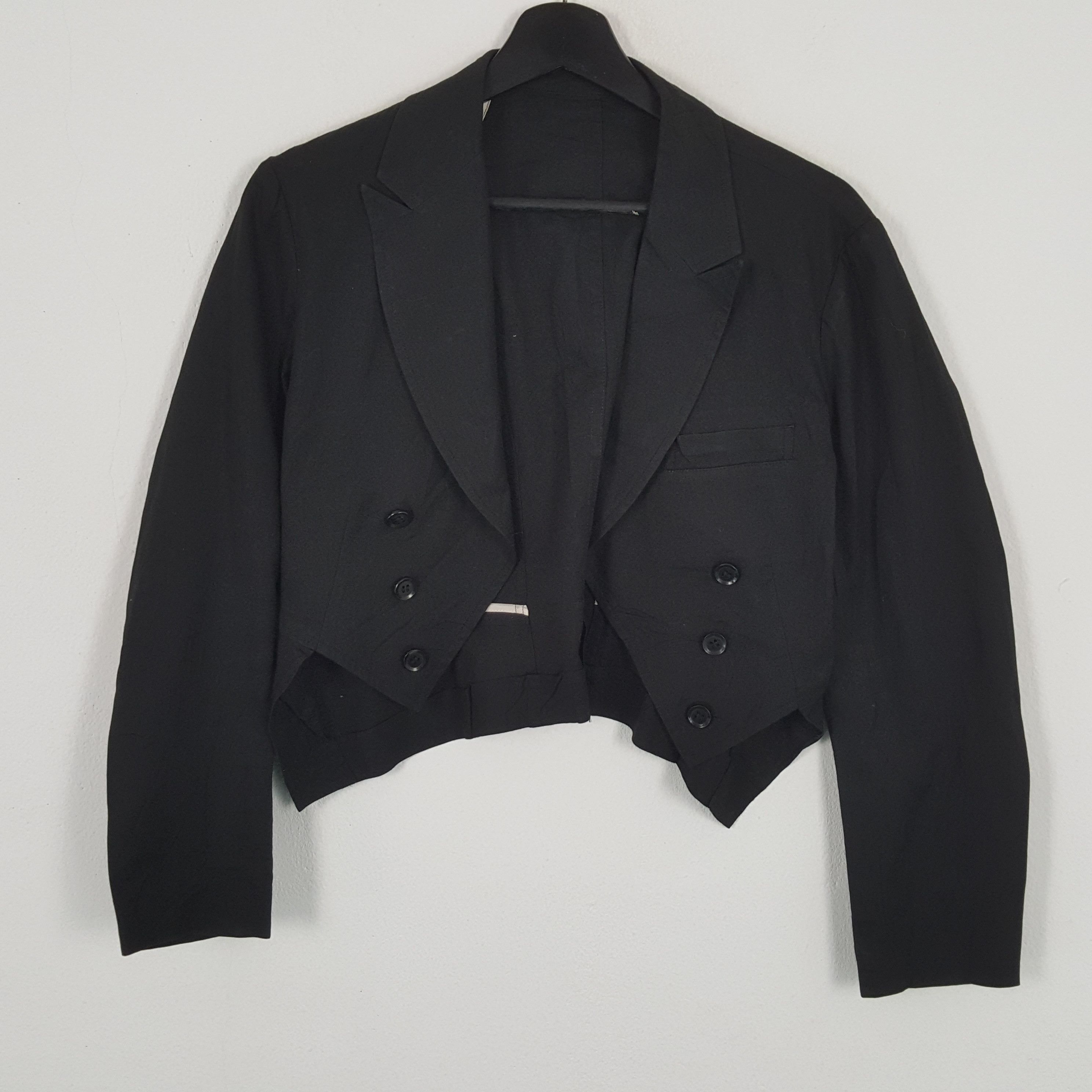 Vintage Y's by YOHJI YAMAMOTO Fashion Style Designer Blazer Size XXS / US 00 / IT 34 - 1 Thumbnail