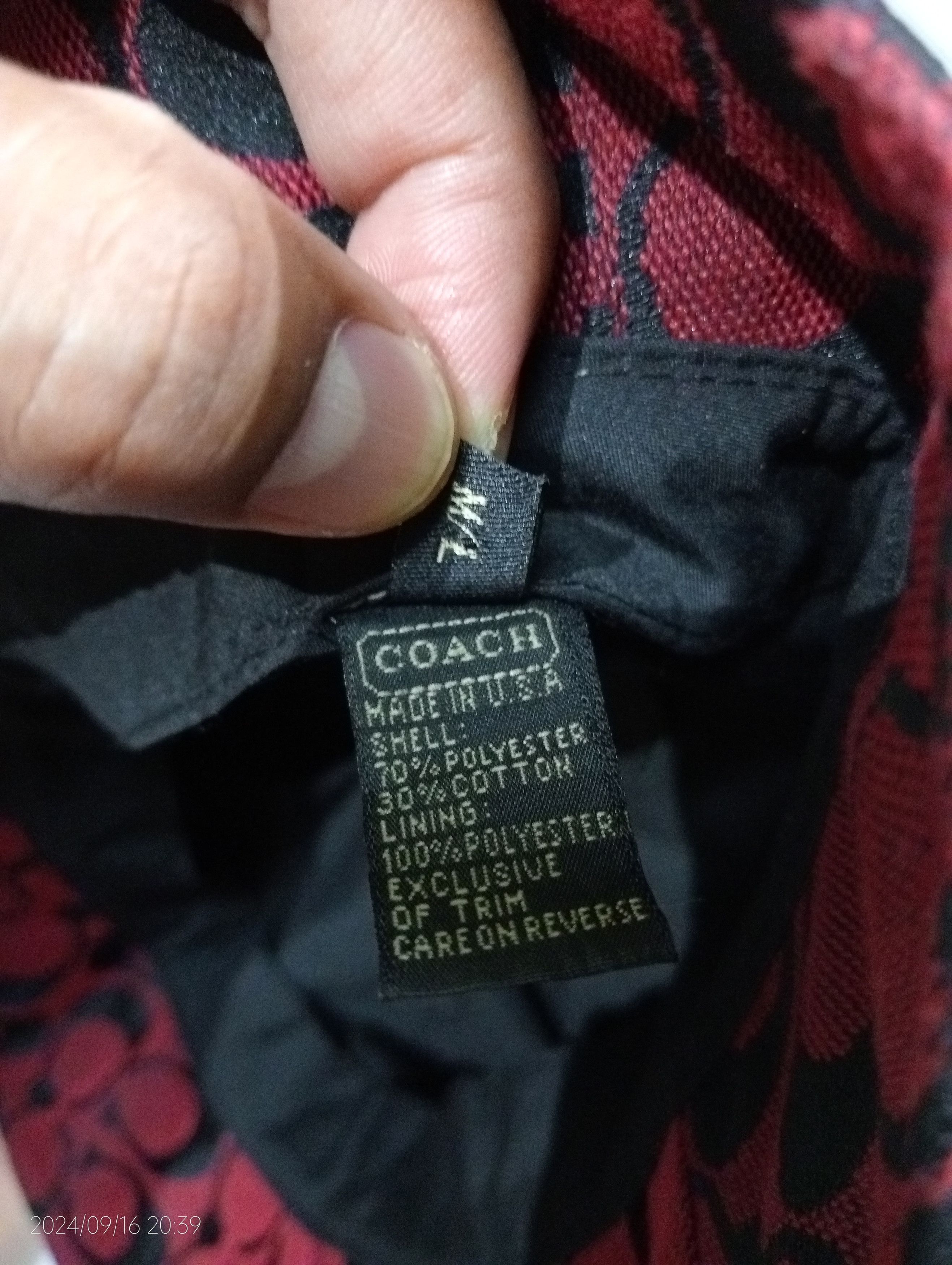 Coach Vintage Coach Bucket Hat USA Size ONE SIZE - 4 Thumbnail