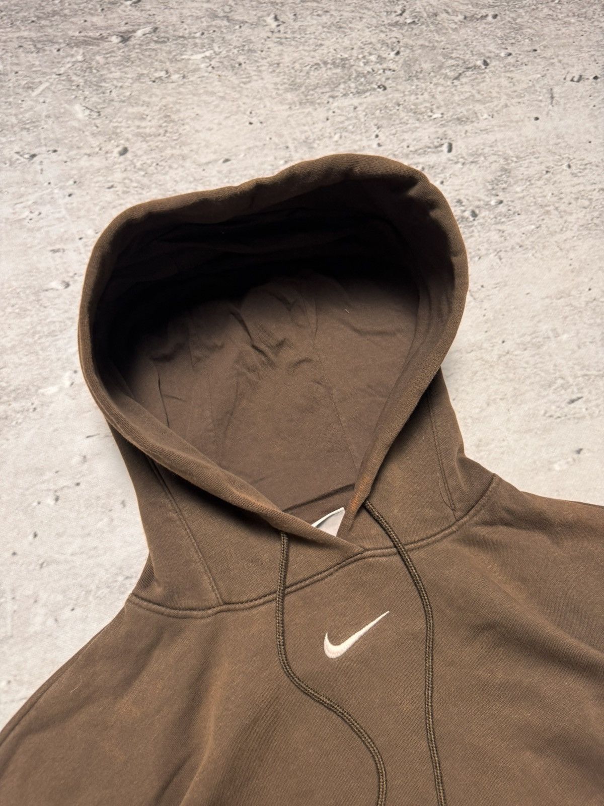 Nike × Vintage NIKE VINTAGE CENTER LOGO OVERSIZE BOXY HOODIE Size US S / EU 44-46 / 1 - 3 Thumbnail