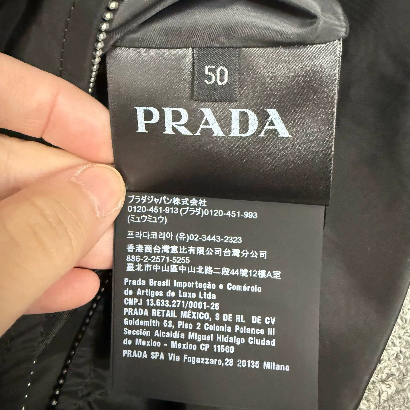 Prada Prada Tri Logo Double Sided Nylon Jacket Unworn Size 50 Size US M / EU 48-50 / 2 - 4 Thumbnail