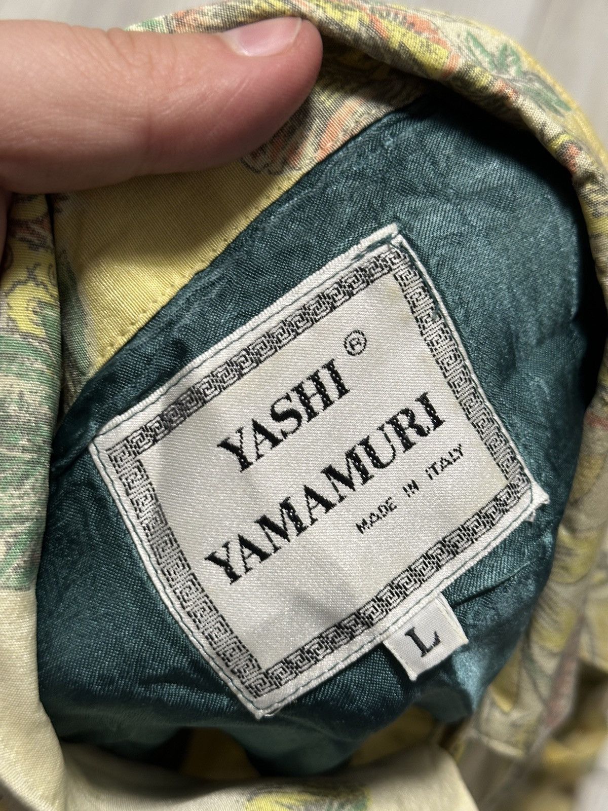 Vintage Yashi Yamamuri Vintage Rare Shirt Size US L / EU 52-54 / 3 - 6 Thumbnail