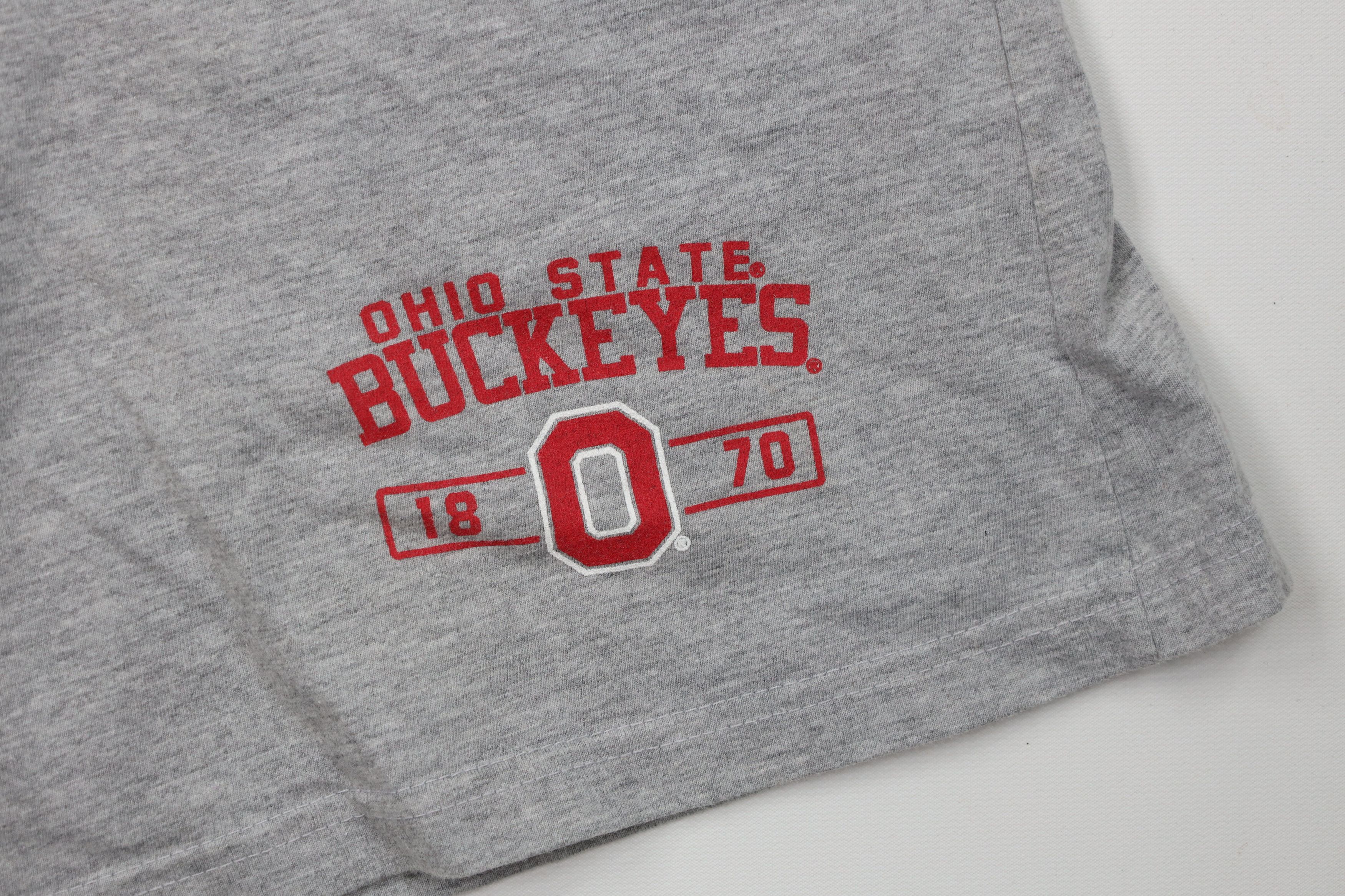 Vintage Vintage 90s Above Knee Ohio State University Shorts Gray Size US 34 / EU 50 - 5 Thumbnail