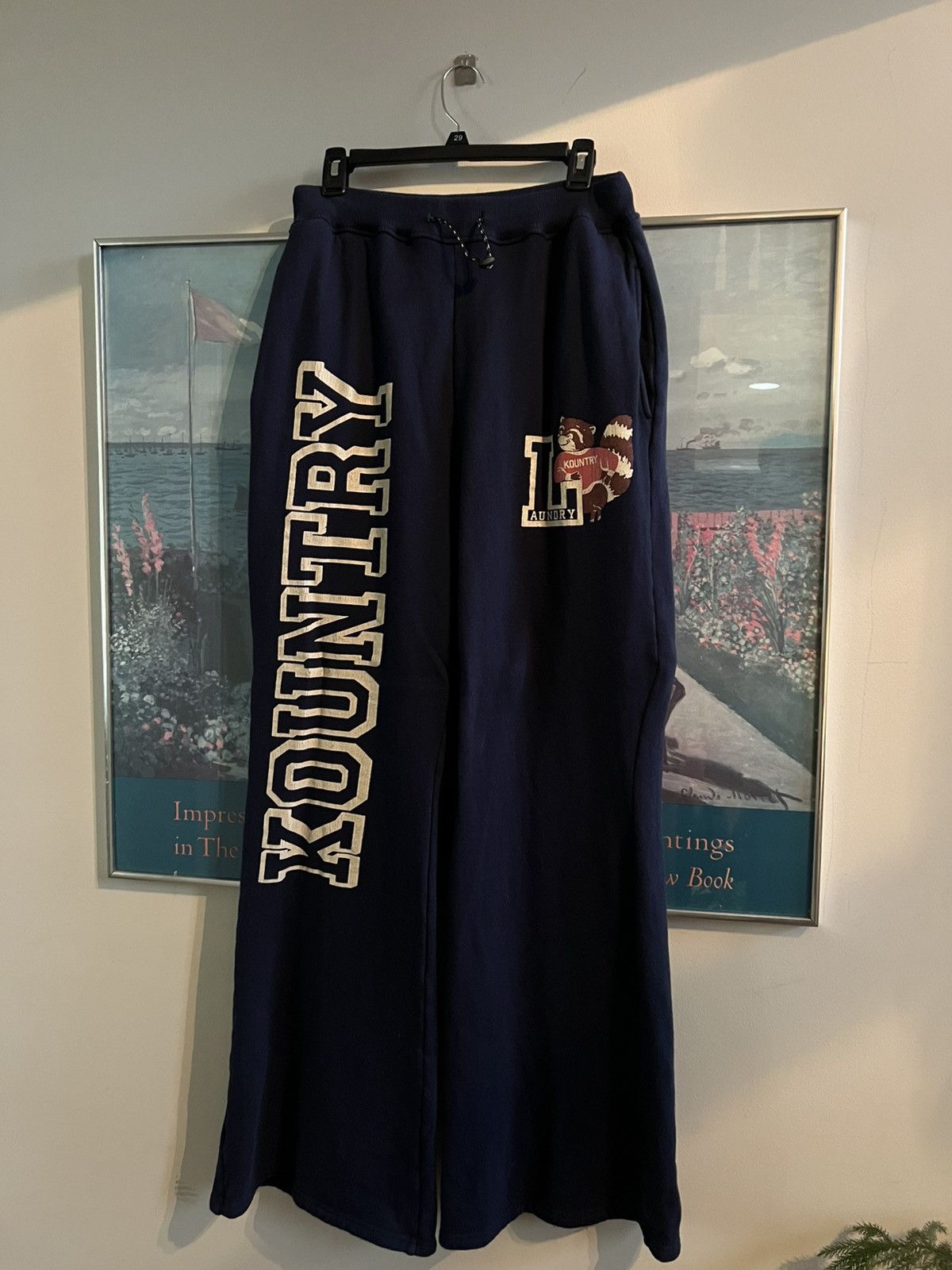 Kapital × Kapital Kountry Kapital fleece flared sweatpants (country print) Size US 34 / EU 50 - 2 Thumbnail