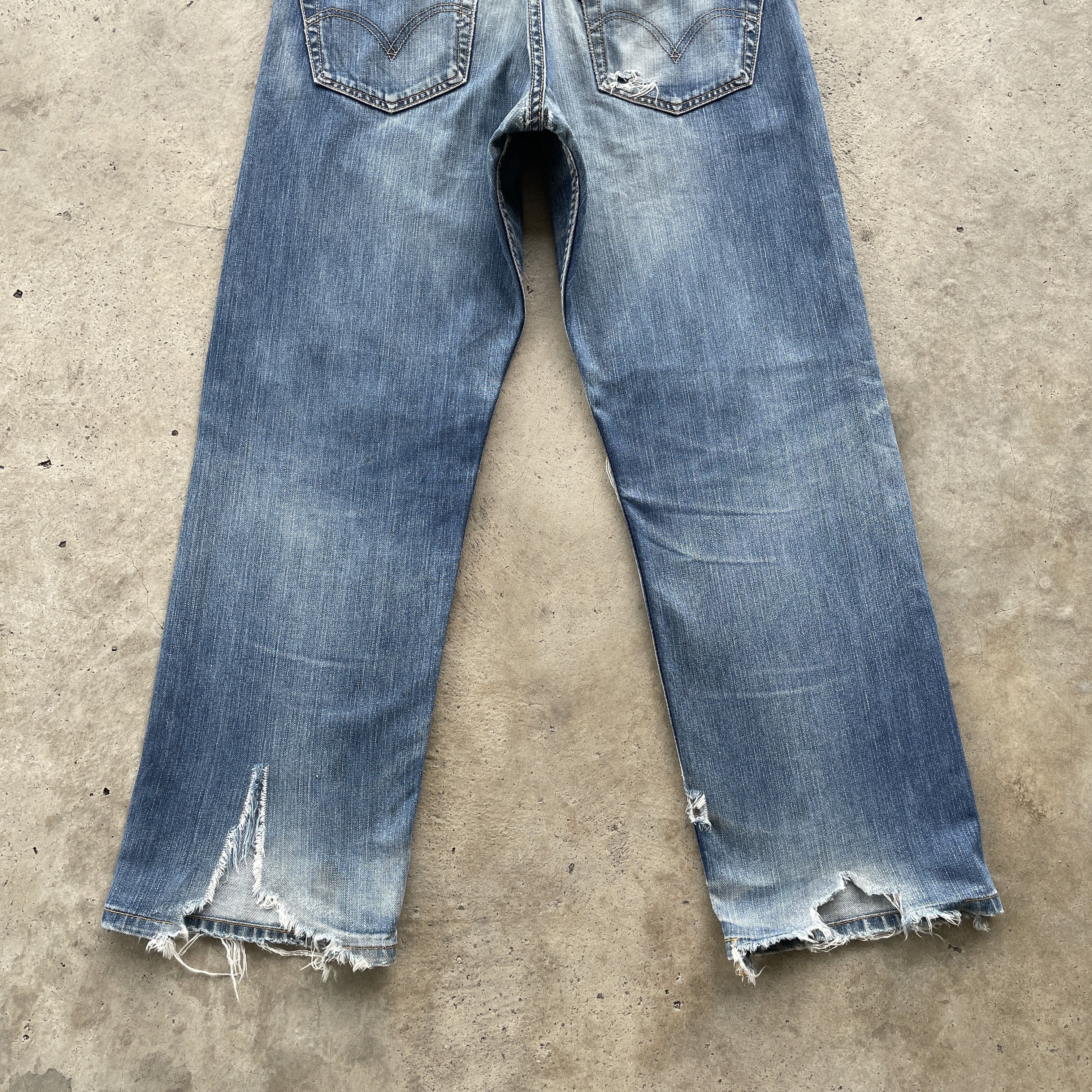 Levi's W31💥 Vintage Levi’s 501 Faded Jeans Distressed Denim Pants Size US 31 - 15 Thumbnail