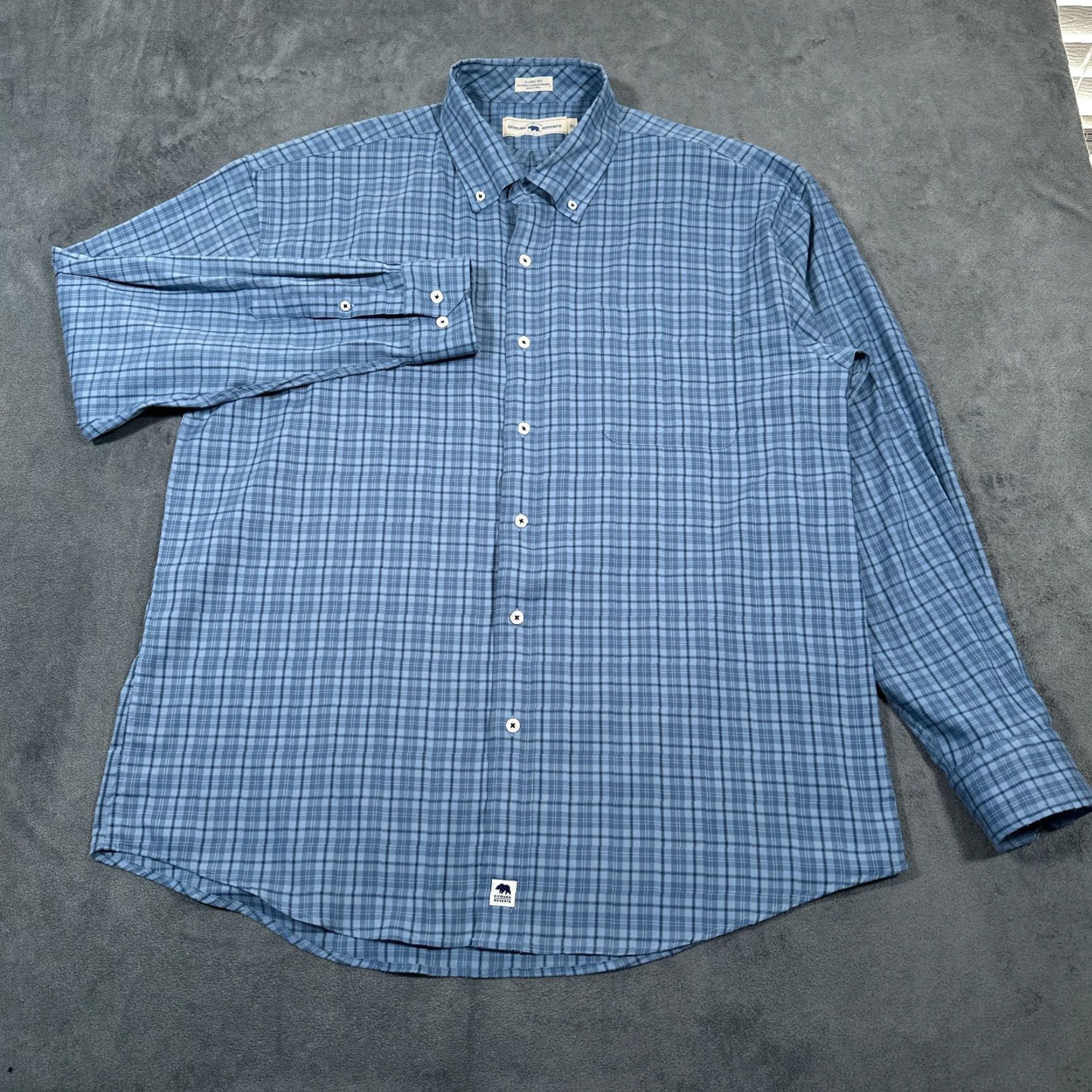 Vintage Onward Reserve Shirt Mens XL Red Plaid Button-Up Classic Fit Brushed Twill Performance Size US XL / EU 56 / 4 - 2 Thumbnail