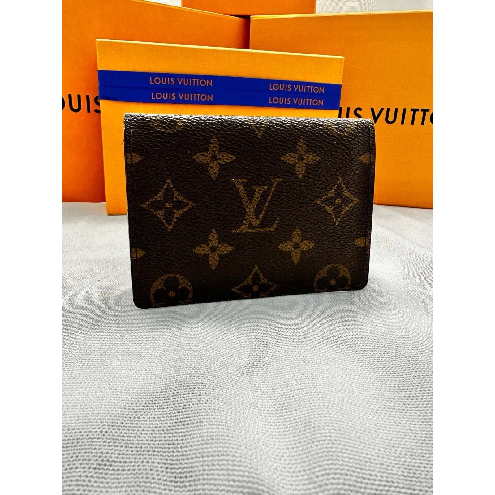 Louis Vuitton Slender ID Wallet Monogram Canvas