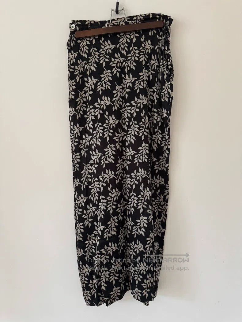 Yohji Yamamoto Yohji Yamamoto size m Satin printed skirt Size 25" / US 0 / IT 36 - 8 Thumbnail