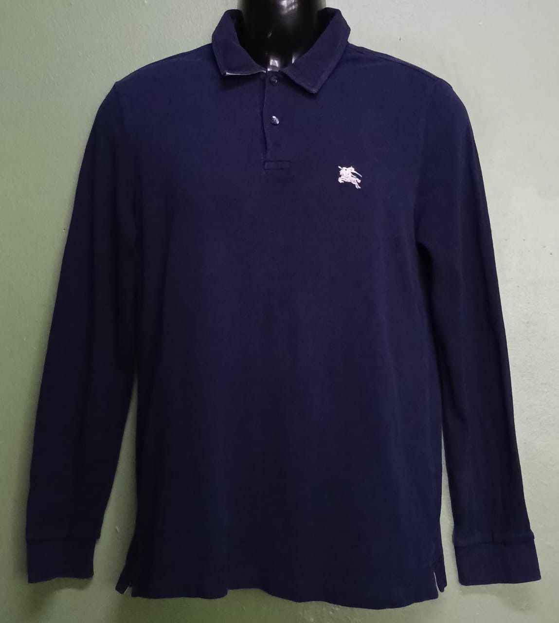 Burberry Burberry Brit Long Sleeve Polo Shirt Size US S / EU 44-46 / 1 - 1 Thumbnail
