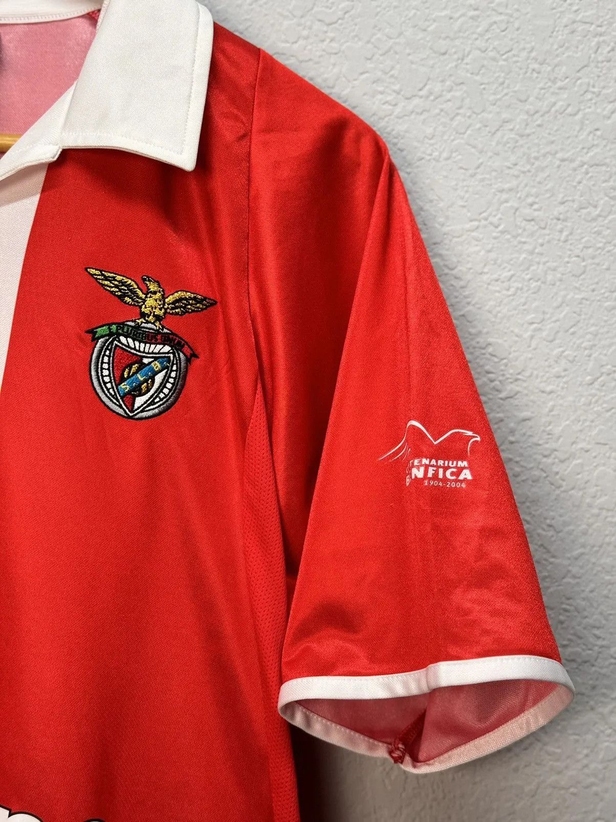 Adidas Vintage Adidas Benfica 2004 Spain Soccer Jersey Football tee Size US S / EU 44-46 / 1 - 4 Thumbnail