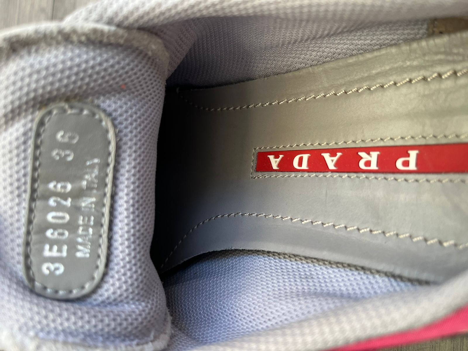 Prada Prada Nylon Prax Pink Sneakers Sz 36 Size US 6 / IT 36 - 7 Thumbnail