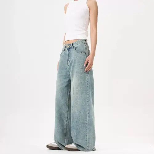 VIBE American straight wide-leg loose jeans baggy jeans Size US 32 / EU 48 - 3 Thumbnail