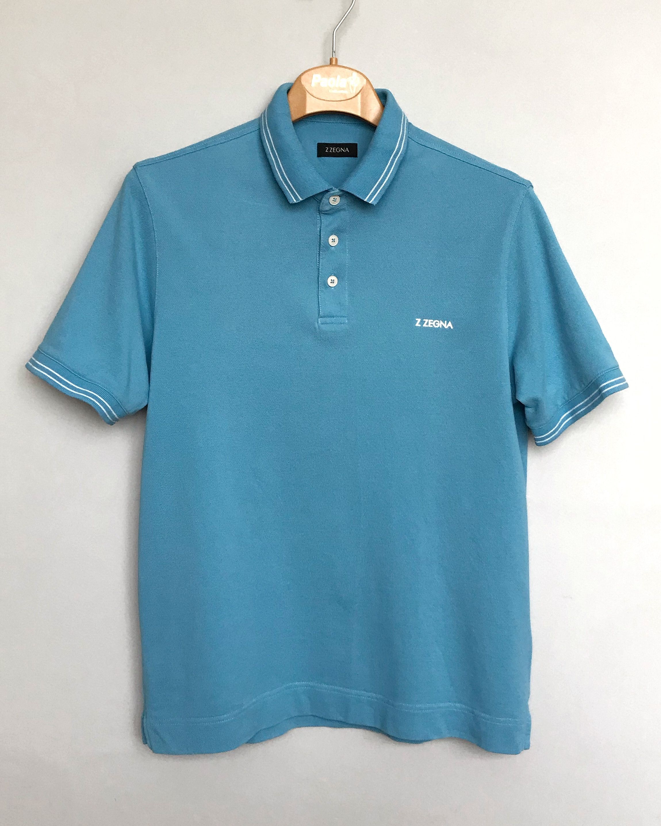Ermenegildo Zegna × Luxury × Z Zegna Z ZEGNA COTTON POLO T