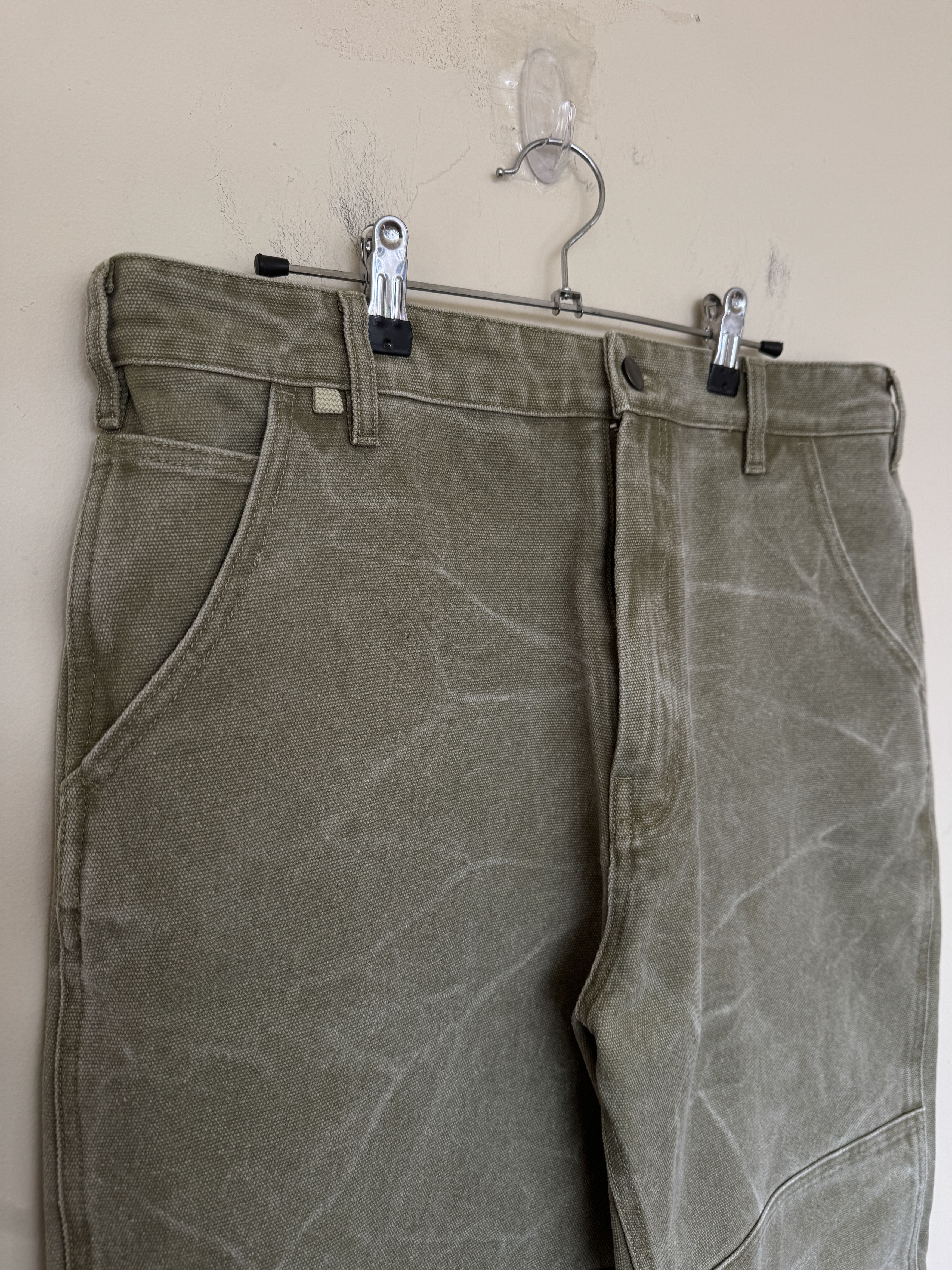 Acne Studios Acne Studios Green Wash Denim Size US 33 - 13 Thumbnail