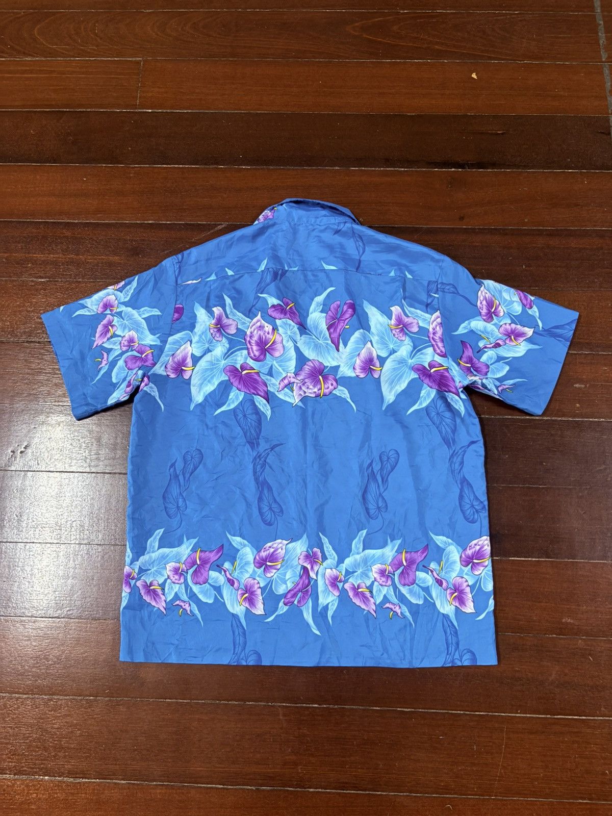 Jams World 80s Rare Vintage halena Hawaii Button Up Patterned Shirt Size US L / EU 52-54 / 3 - 7 Thumbnail