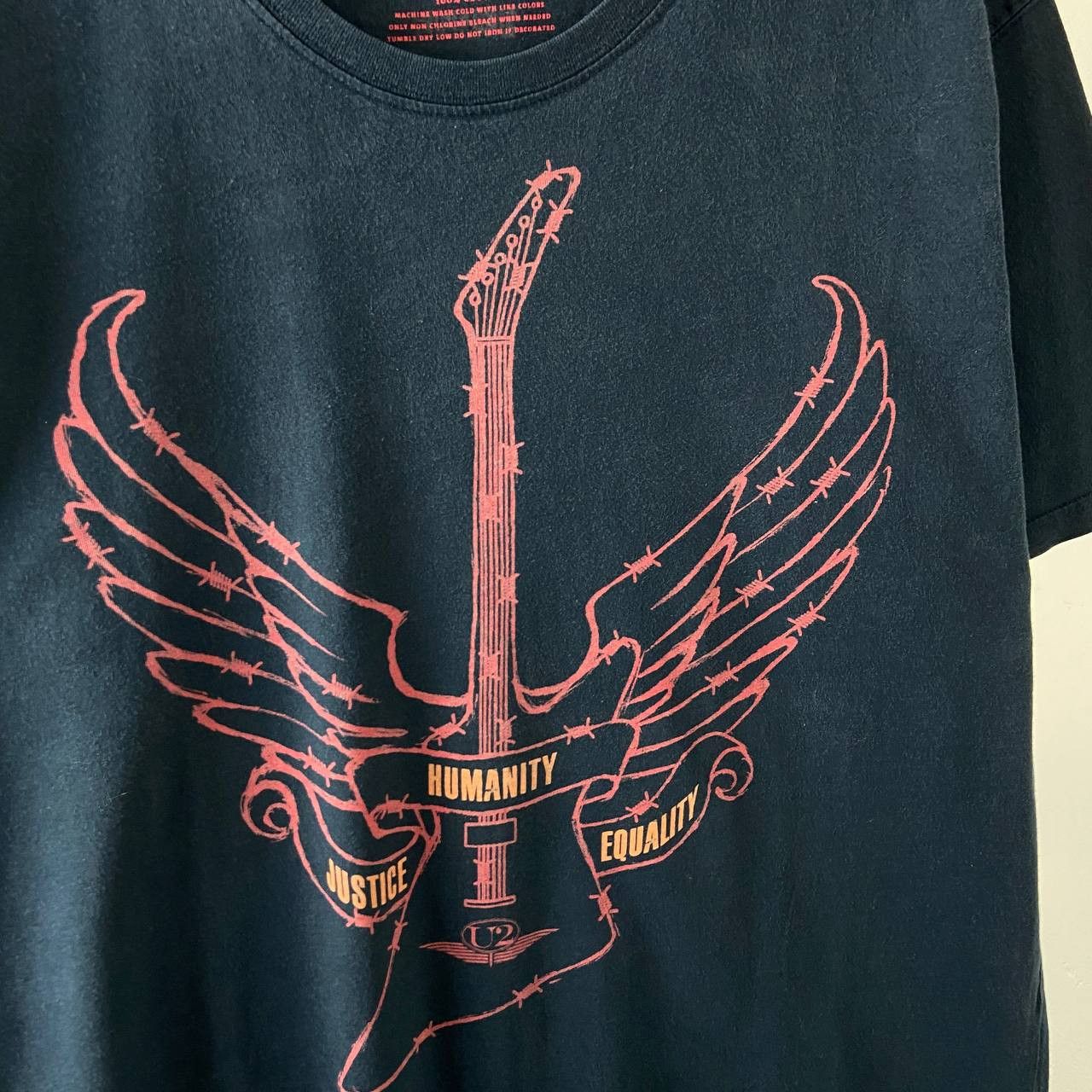 Hard Rock Cafe Hard Rock Cafe x U2 Vintage T-Shirt Faded Rock Band Size US XXL / EU 58 / 5 - 4 Thumbnail