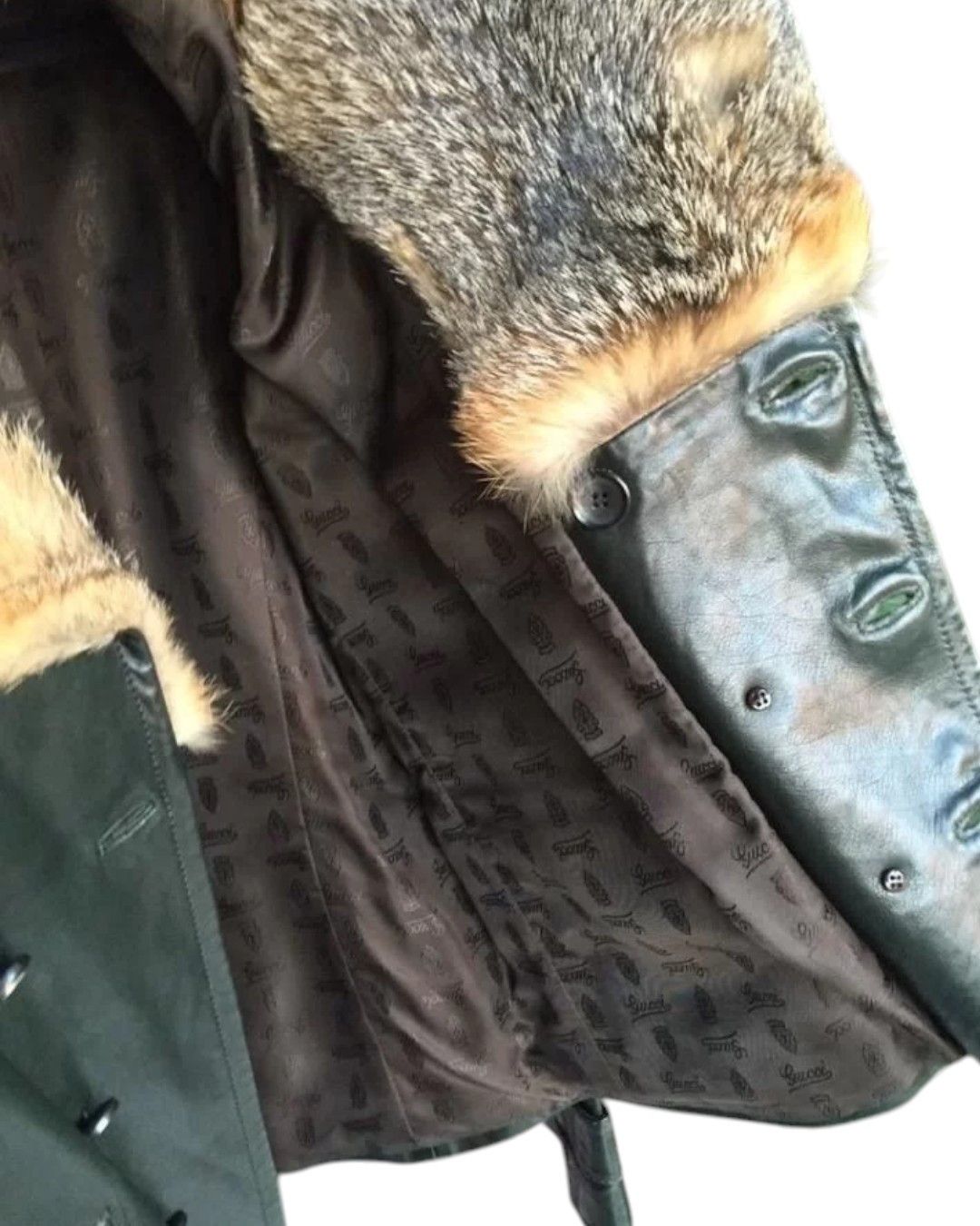 Gucci F/W 2007 RUNWAY FOX FUR LEATHER JACKET Size US M / EU 48-50 / 2 - 8 Thumbnail