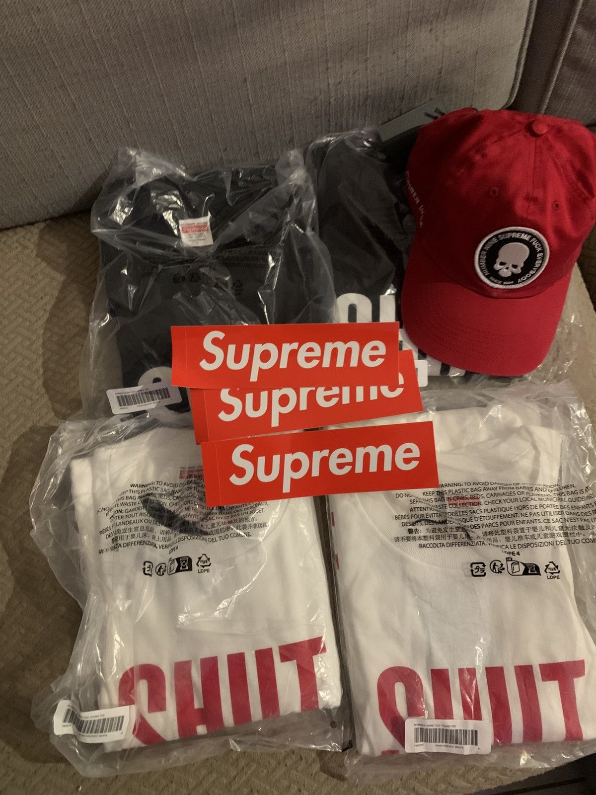 Number (N)ine × Supreme Supreme number nine hat Size ONE SIZE - 4 Thumbnail