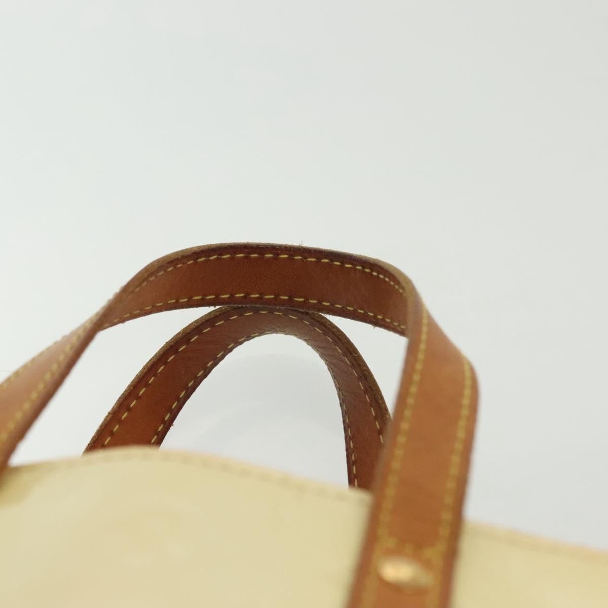 Louis Vuitton LOUIS VUITTON Monogram Vernis Reade PM Hand Bag Perle M91336 Size ONE SIZE - 14 Thumbnail