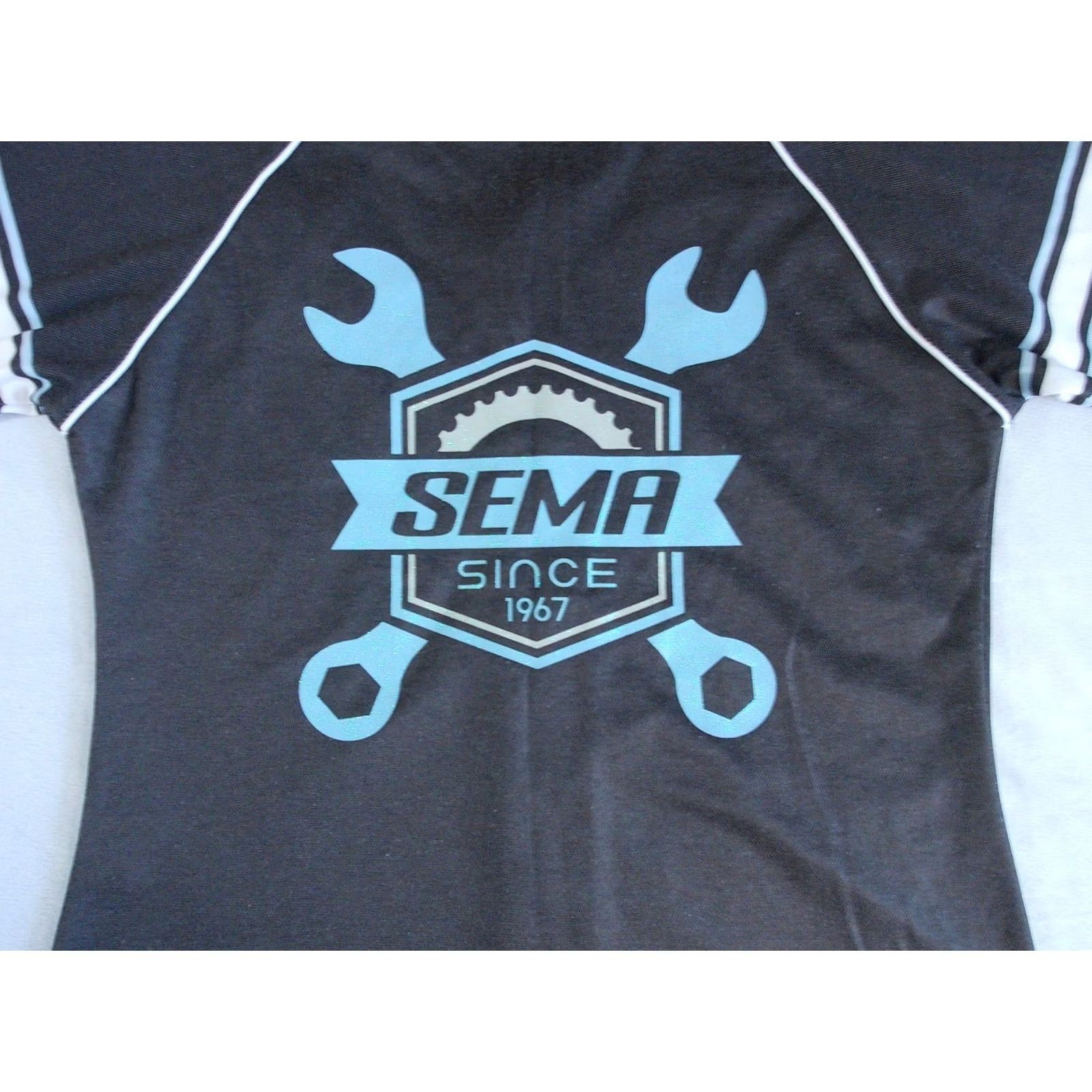Vintage SEMA SHOW Las Vegas Jersey Style Shirt Ladies Medium Womens CARS AUTOMOTIVE Size M / US 6-8 / IT 42-44 - 4 Thumbnail
