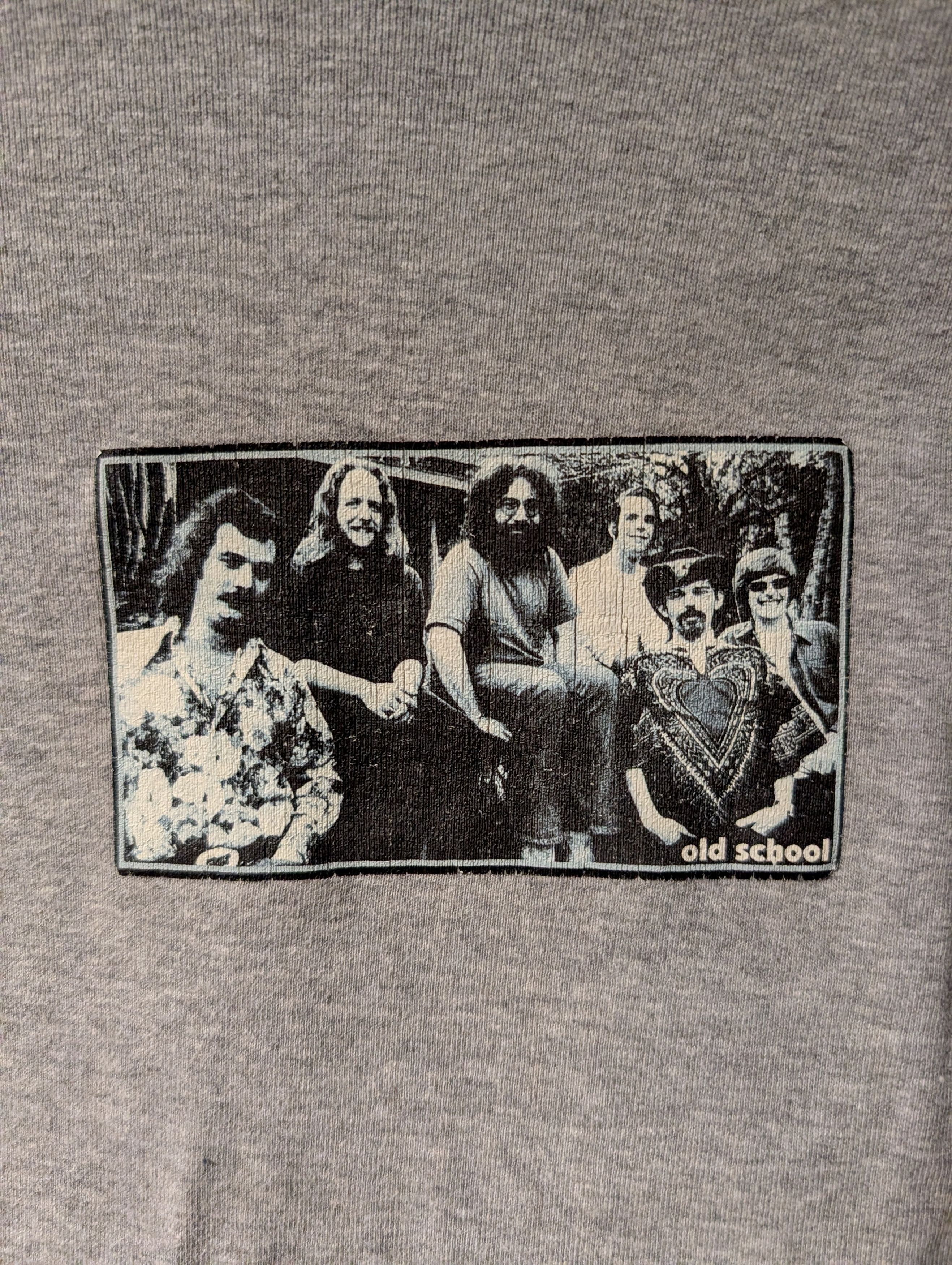 Band Tees Vintage 90s Grateful Dead Band Womans Cropped T-Shirt Size XL / US 12-14 / IT 48-50 - 2 Thumbnail