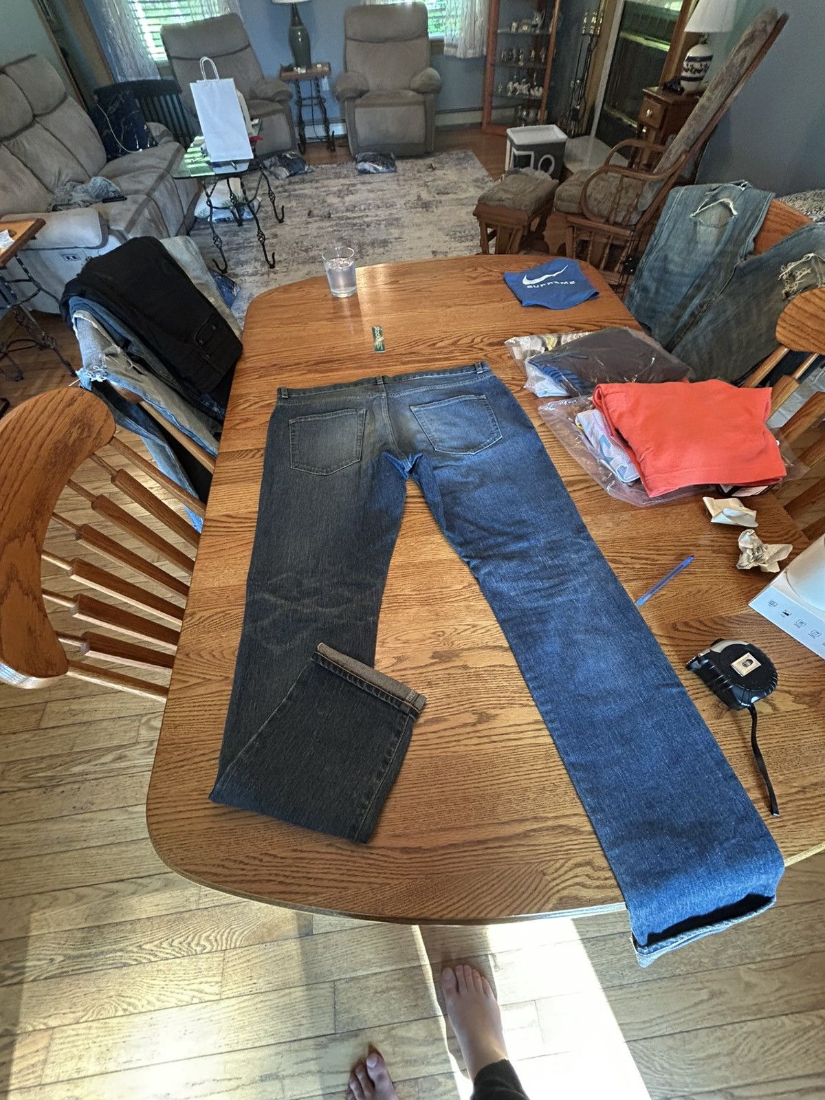Saint Laurent Paris Saint Laurent Paris jeans sz 34 Size US 34 / EU 50 - 4 Thumbnail