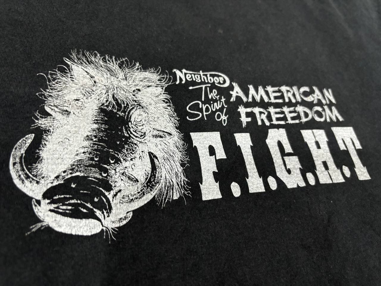 Designer × Japanese Brand × Neighborhood Neighborhood Pig Head America Freedon F.I.G.H.T Size US M / EU 48-50 / 2 - 1 Thumbnail