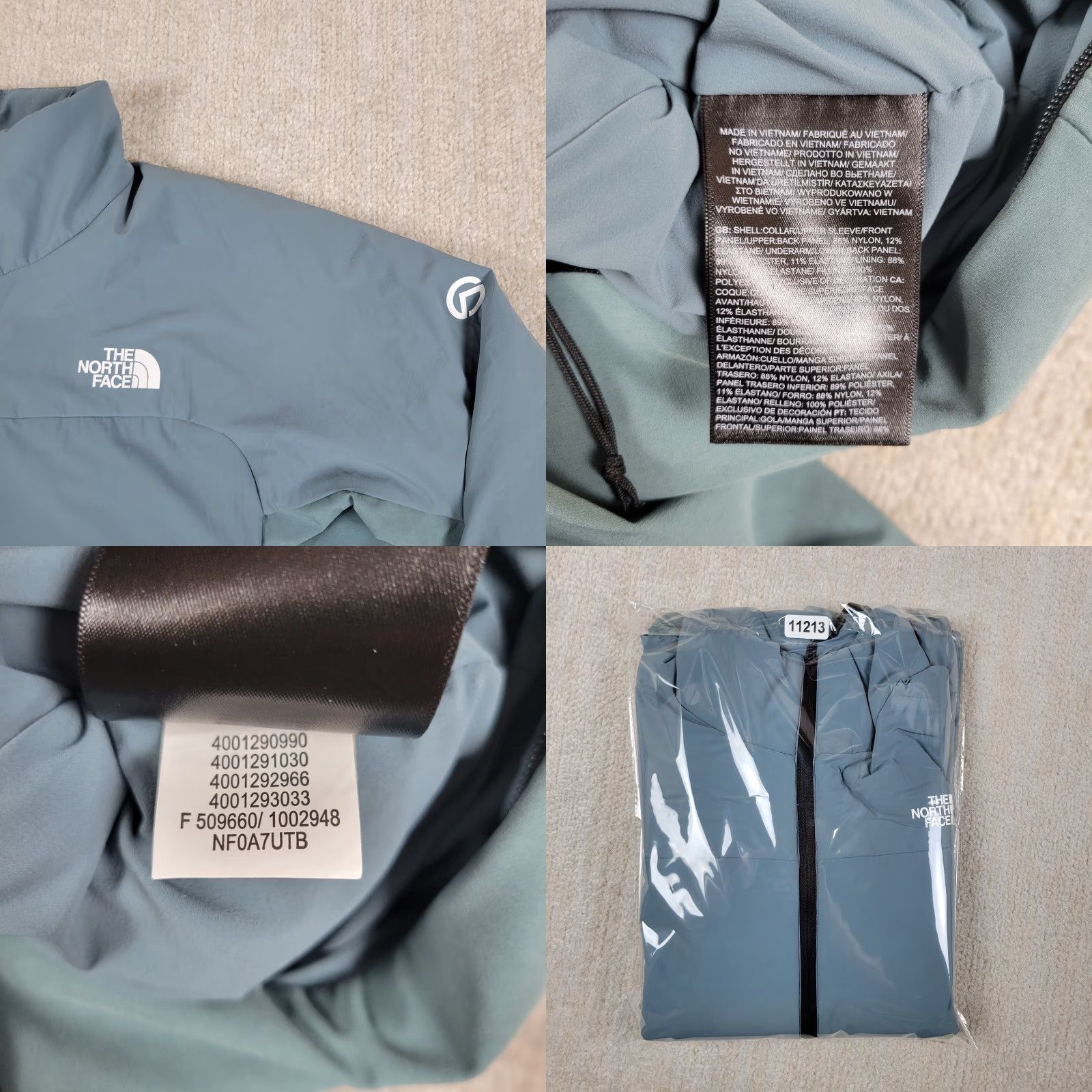 The North Face VINTAGE The North Face Summit Series Casaval Hybrid Jacket Mens L Blue Full Zip Ventrix Size US L / EU 52-54 / 3 - 8 Thumbnail
