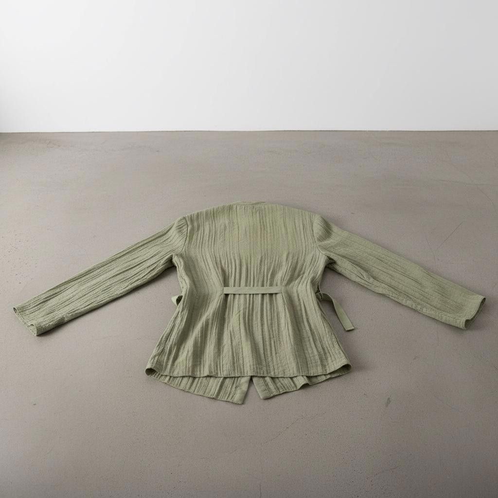 Cop Copine The Side Tie Laces Wrap Around Top Size ONE SIZE - 4 Thumbnail