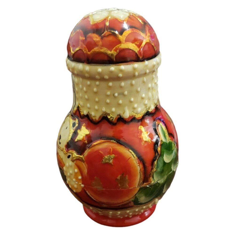Designer Russian Nesting Santa Claus 8” Size ONE SIZE - 5 Thumbnail