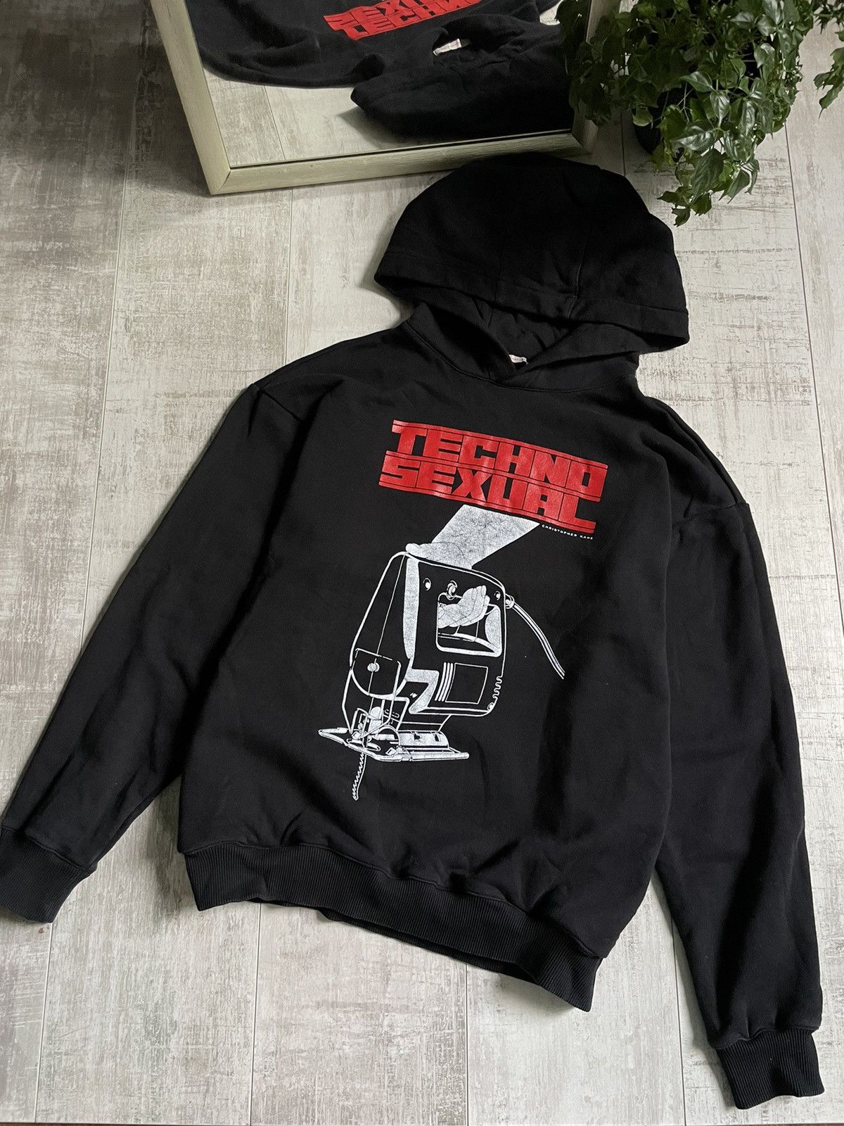 Christopher Kane Christopher Kane Techno Sexual Hoodie Black RARE Size US S / EU 44-46 / 1 - 3 Thumbnail