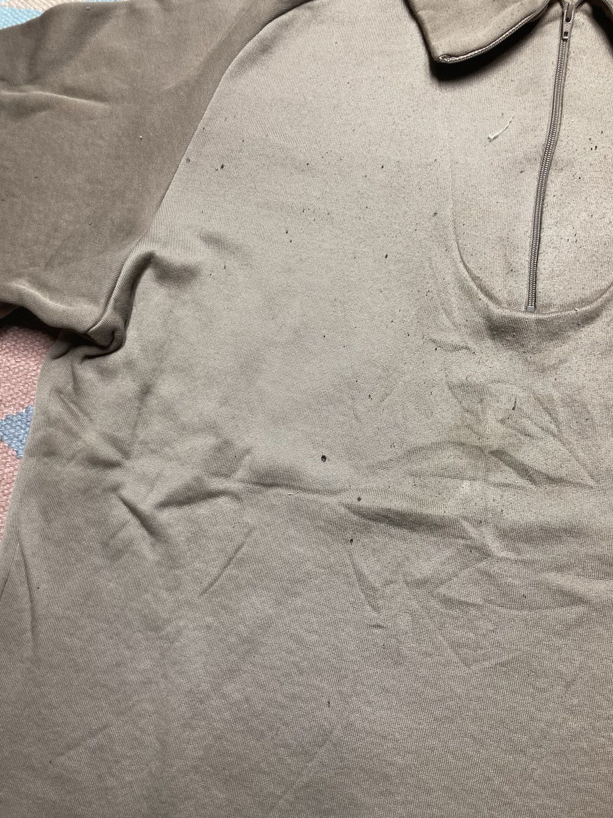 Vintage Vtg military cold weather undershirt distressed polo large Size US L / EU 52-54 / 3 - 5 Thumbnail