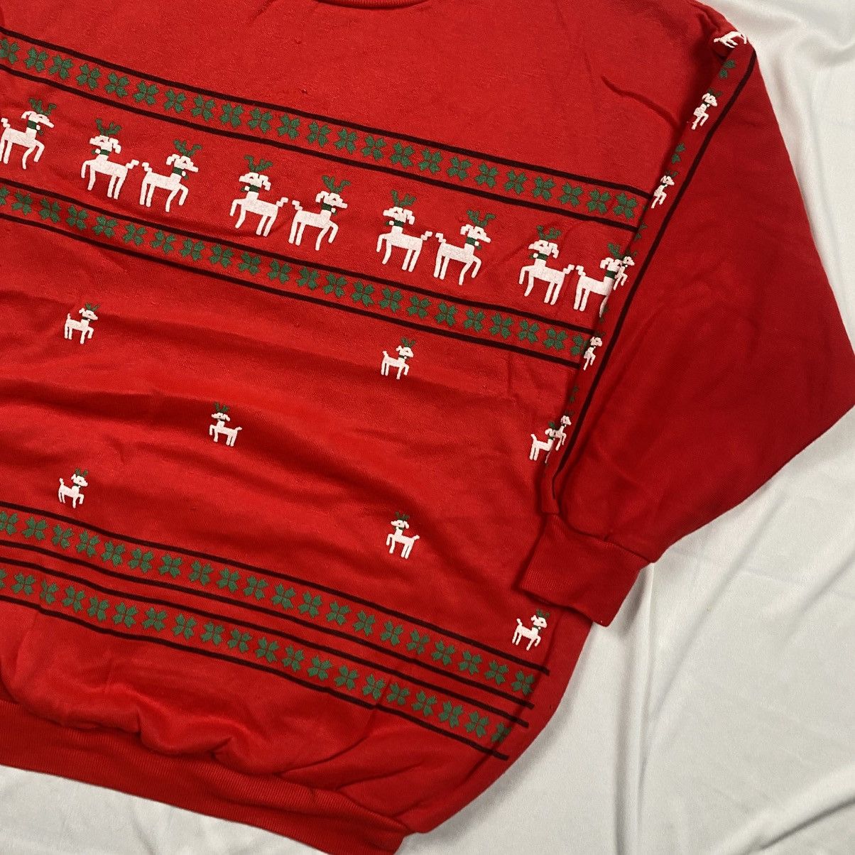 Other Vintage 90s Sky Lite Christmas 3qr Sleeve Crewneck Size M / US 6-8 / IT 42-44 - 3 Thumbnail
