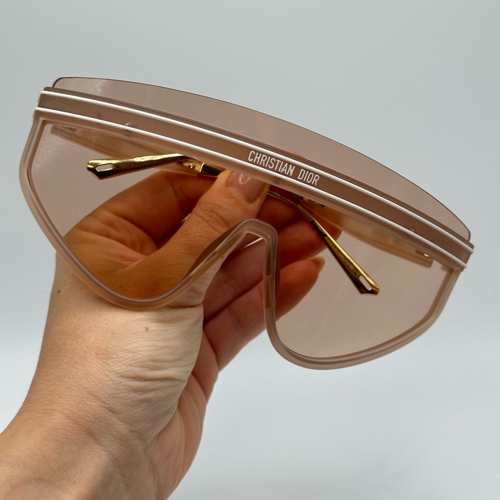 Dior BRAND NEW DIOR DIORCLUB M2U 41L0 Matte Nude Women Sunglasses Size ONE SIZE - 8 Thumbnail