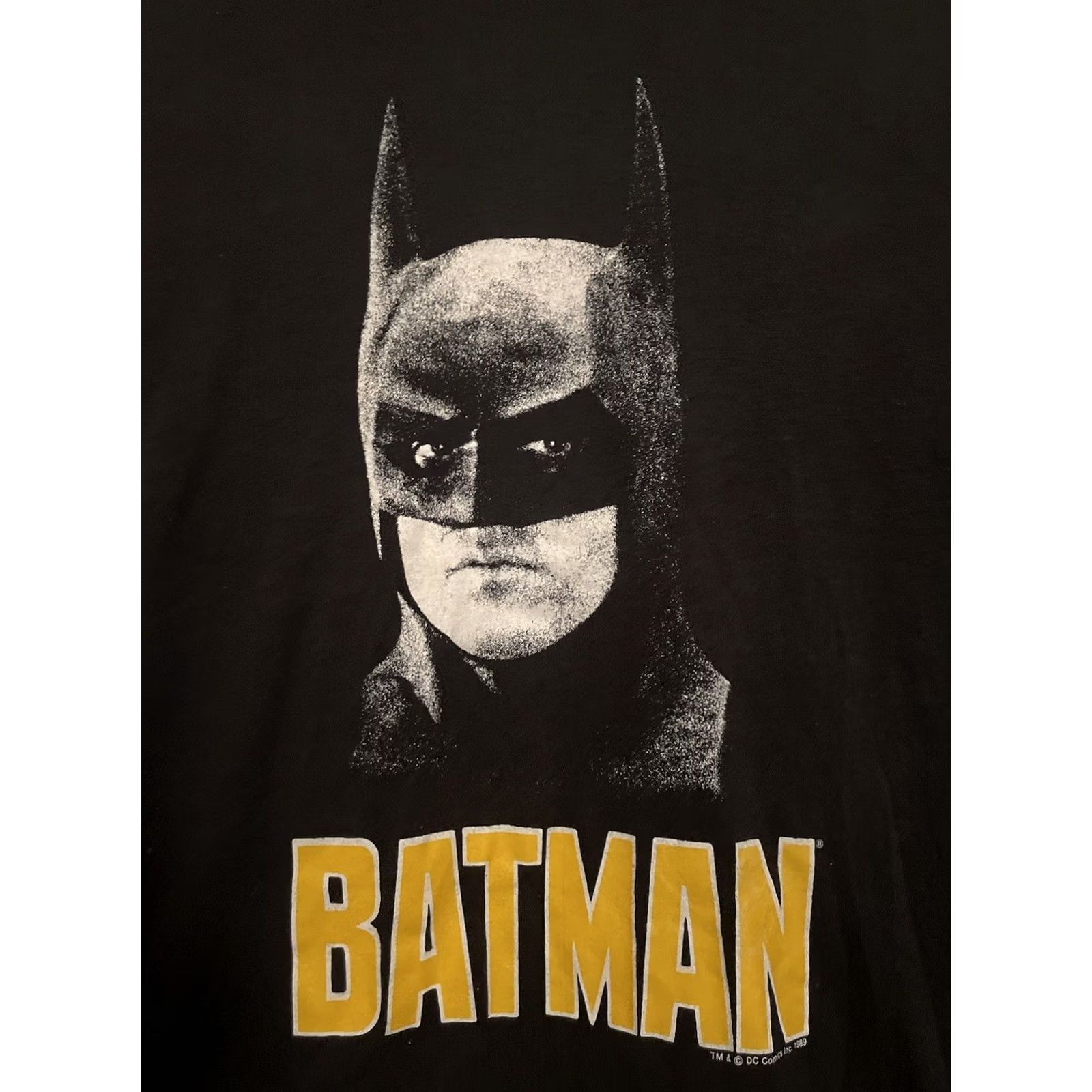 Vintage VINTAGE Batman T Shirt Adult XL Black Crew Neck Short Sleeve DC Comics Speed Limit 70 Batman Logo 1989 Size US XL / EU 56 / 4 - 2 Thumbnail