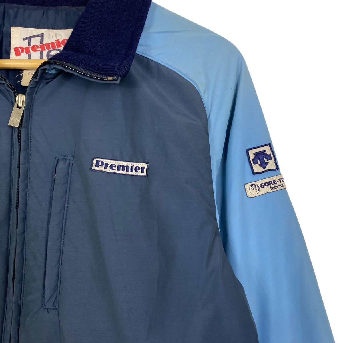 Descente Vintage 90s Primier Ler By Descente Light Zipper Jacket Size US M / EU 48-50 / 2 - 6 Thumbnail