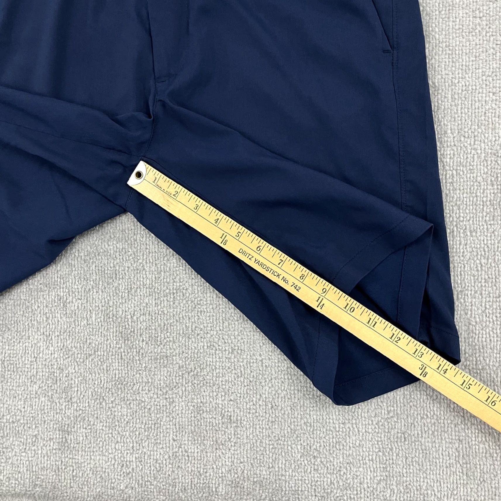 Under Armour Under Armour Drive Chino Shorts Mens 34 10" Blue Heatgear Performance Golf Size US 34 / EU 50 - 7 Thumbnail
