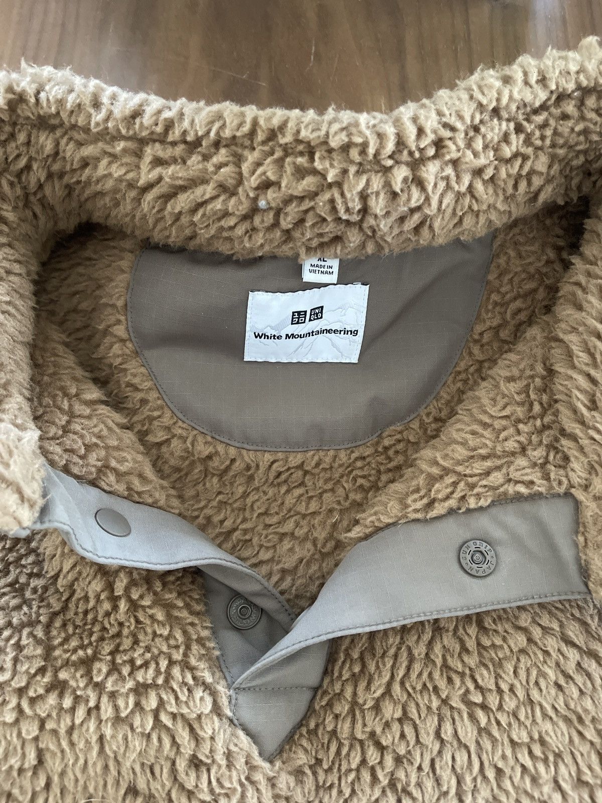Uniqlo × White Mountaineering White mountaineering Uniqlo quarter snap Sherpa Size US XL / EU 56 / 4 - 3 Thumbnail
