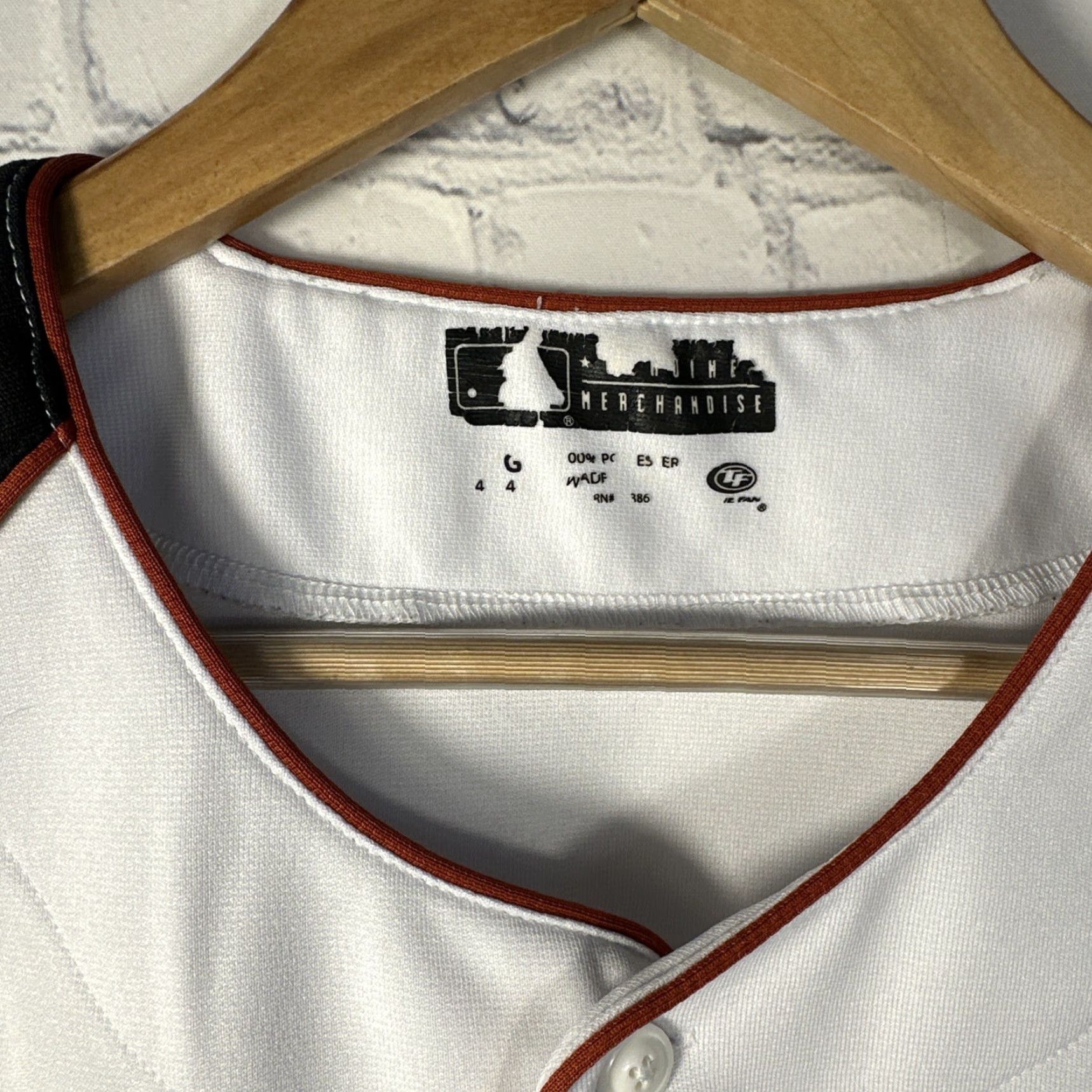 MLB MLB Astros Jersey True Fan National Series White Black Short Sleeve Jersey L Men Regular Size Large Size US L / EU 52-54 / 3 - 2 Thumbnail