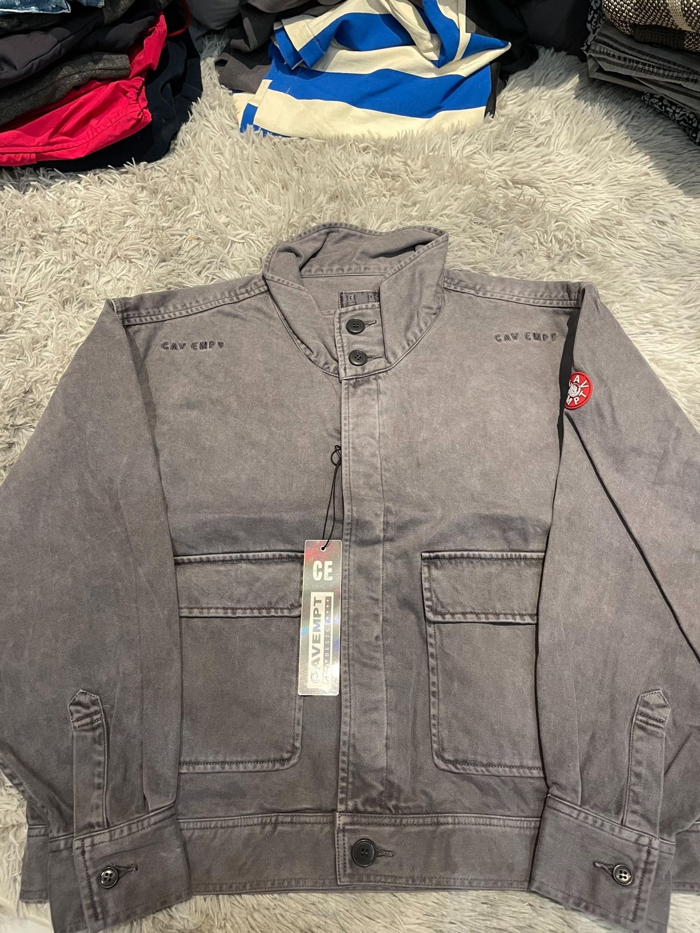 Cav Empt CE/CAVEMPT 24SS Heavy Washed Double Pocket Jacket Size US M / EU 48-50 / 2 - 1 Thumbnail