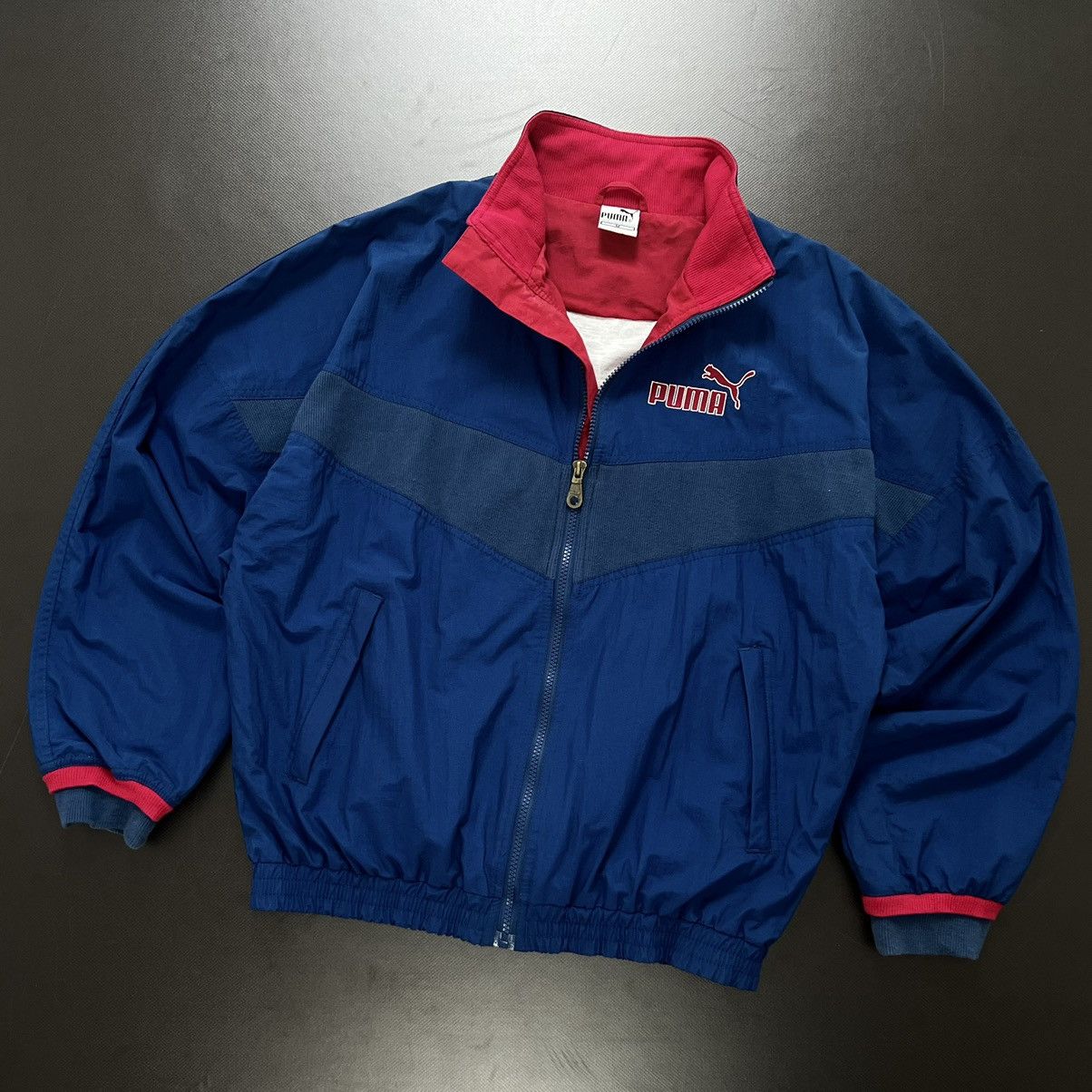 Puma × Vintage 90’s Vintage Puma Nylon Light Jacket Size M y2k Size US M / EU 48-50 / 2 - 1 Thumbnail