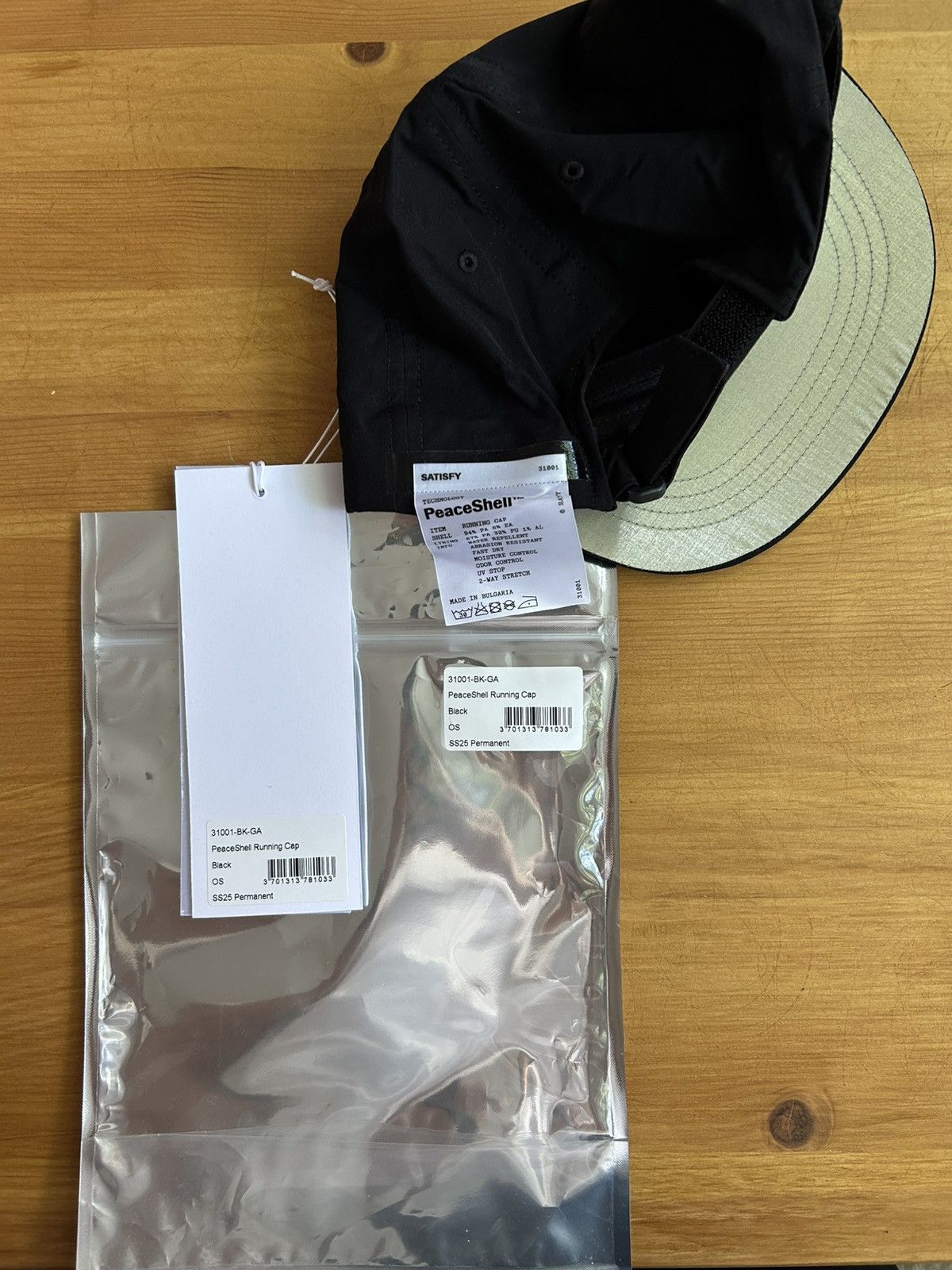Satisfy Satisfy Peaceshell Running Cult Member Cap Size ONE SIZE - 2 Thumbnail