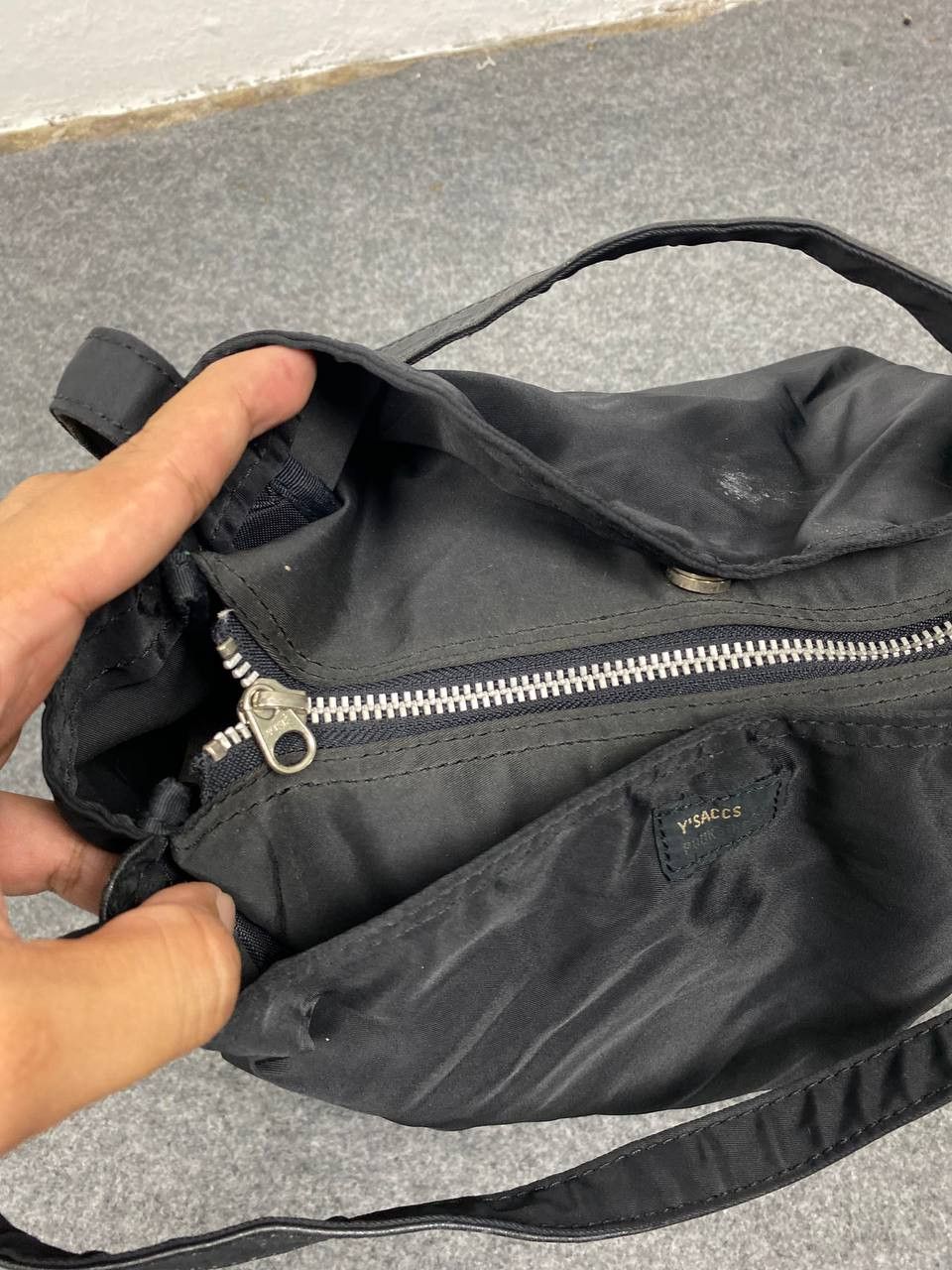 Designer × Japanese Brand × Yohji Yamamoto ysaccs by yohji yamamoto handle bag nice design Size ONE SIZE - 5 Thumbnail