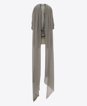 Saint Laurent Paris o1s1wg111124 Blouse in Creme Noir Size S / US 4 / IT 40 - 3 Thumbnail