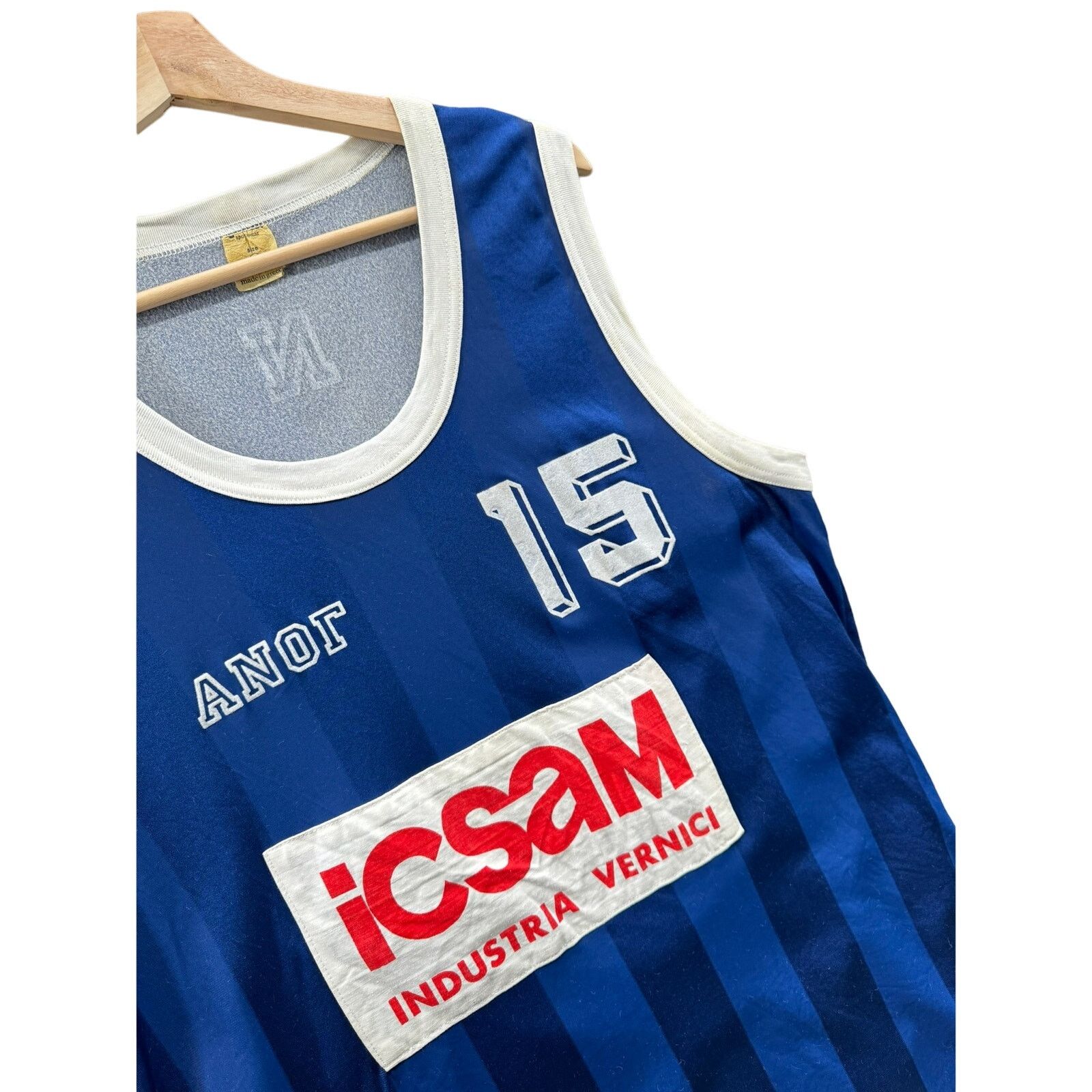 Vintage 1990's Comfort Sportswear Greek Basketball League Jersey Size US XXL / EU 58 / 5 - 4 Thumbnail