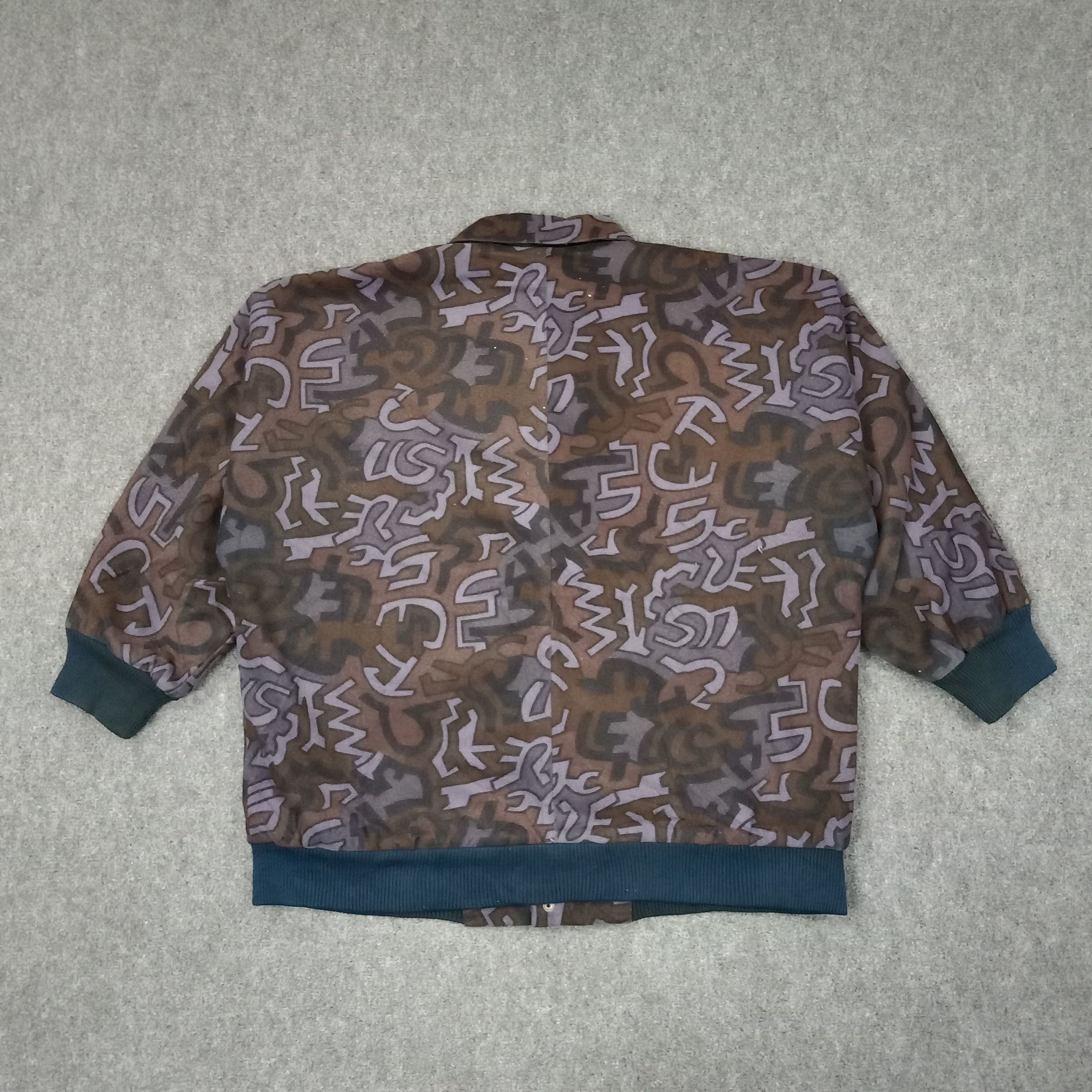 Designer Art Japanese Brand Designer Blazer C243N7 Size US XXL / EU 58 / 5 - 5 Thumbnail