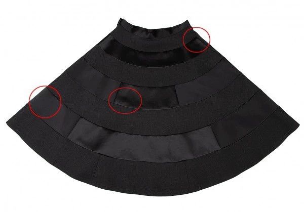 Comme des Garcons Comme Des Garcons size S Vintage black umbrella skirt Size 24" / US 00 / IT 34 - 4 Thumbnail
