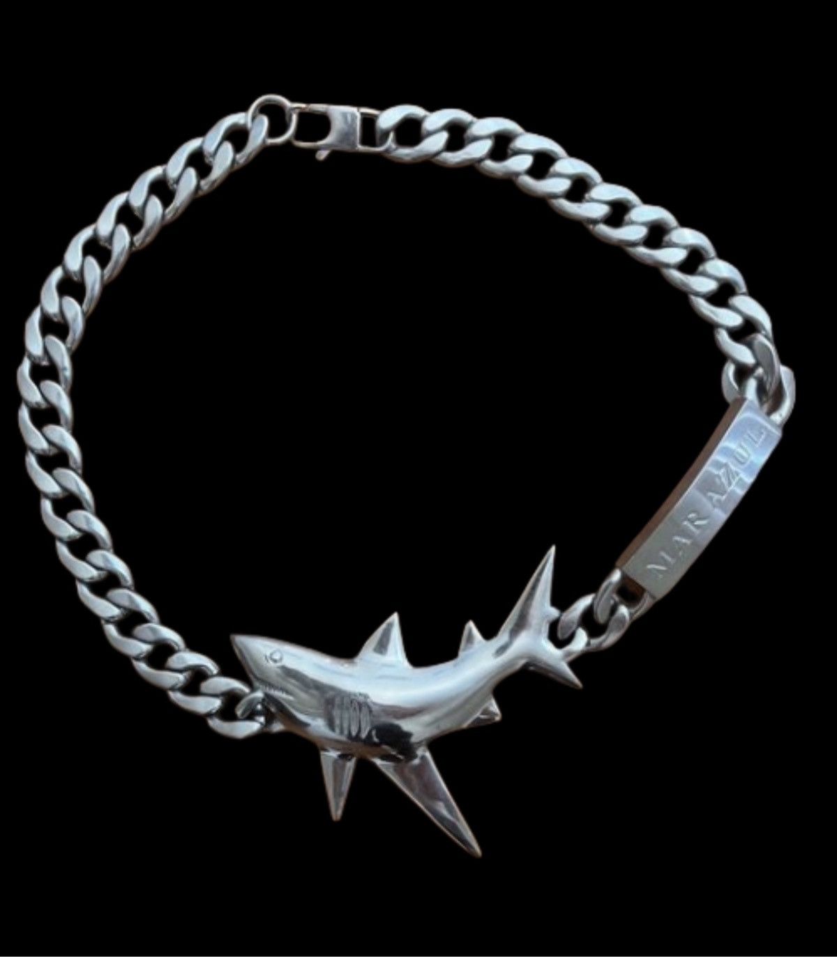 Jewelry (925. STERLING SILVER) “MARAZUL” SHARK CHAIN Size ONE SIZE - 1 Preview