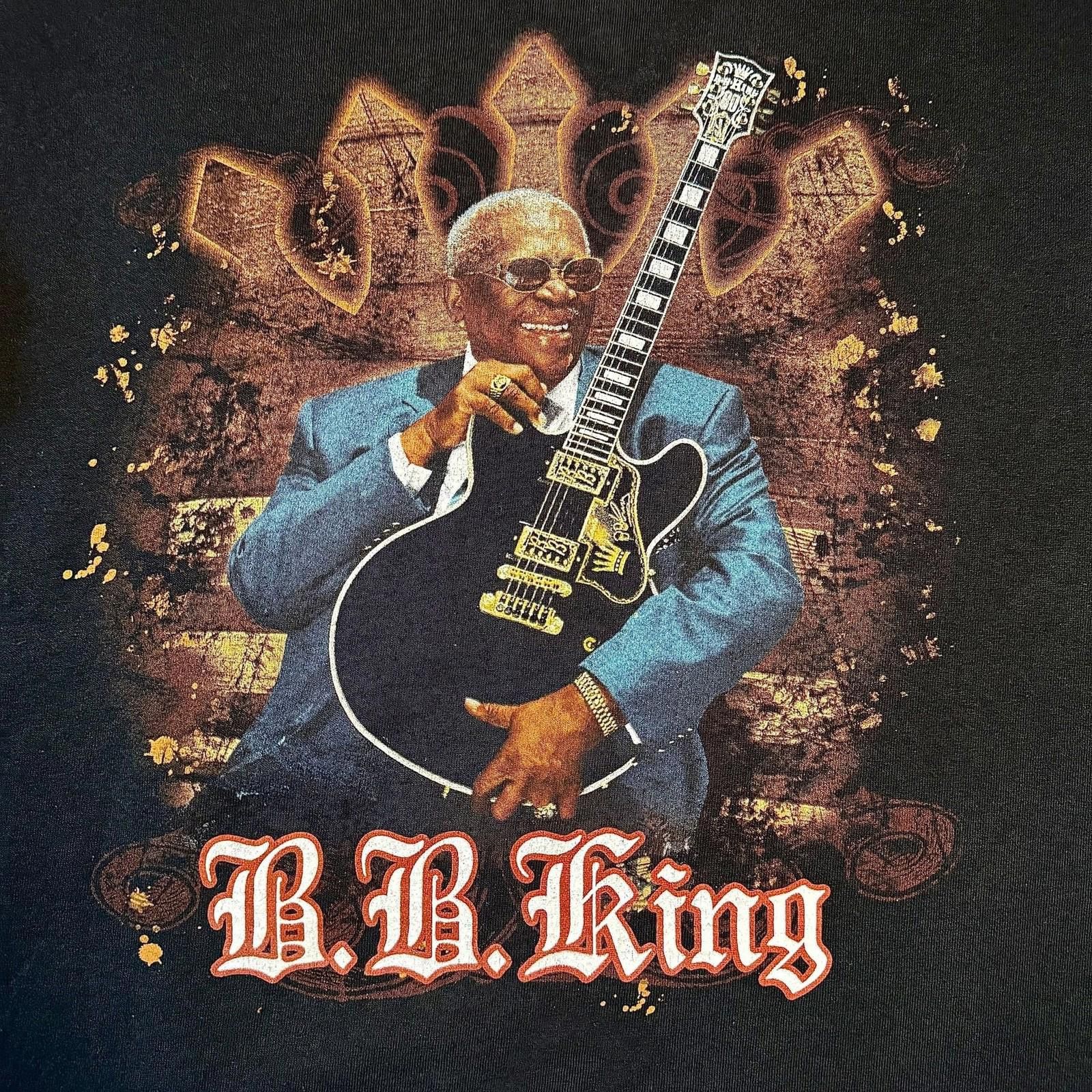 Anvil B.B. King Tour T-Shirt 2009-2010 Size US L / EU 52-54 / 3 - 8 Thumbnail